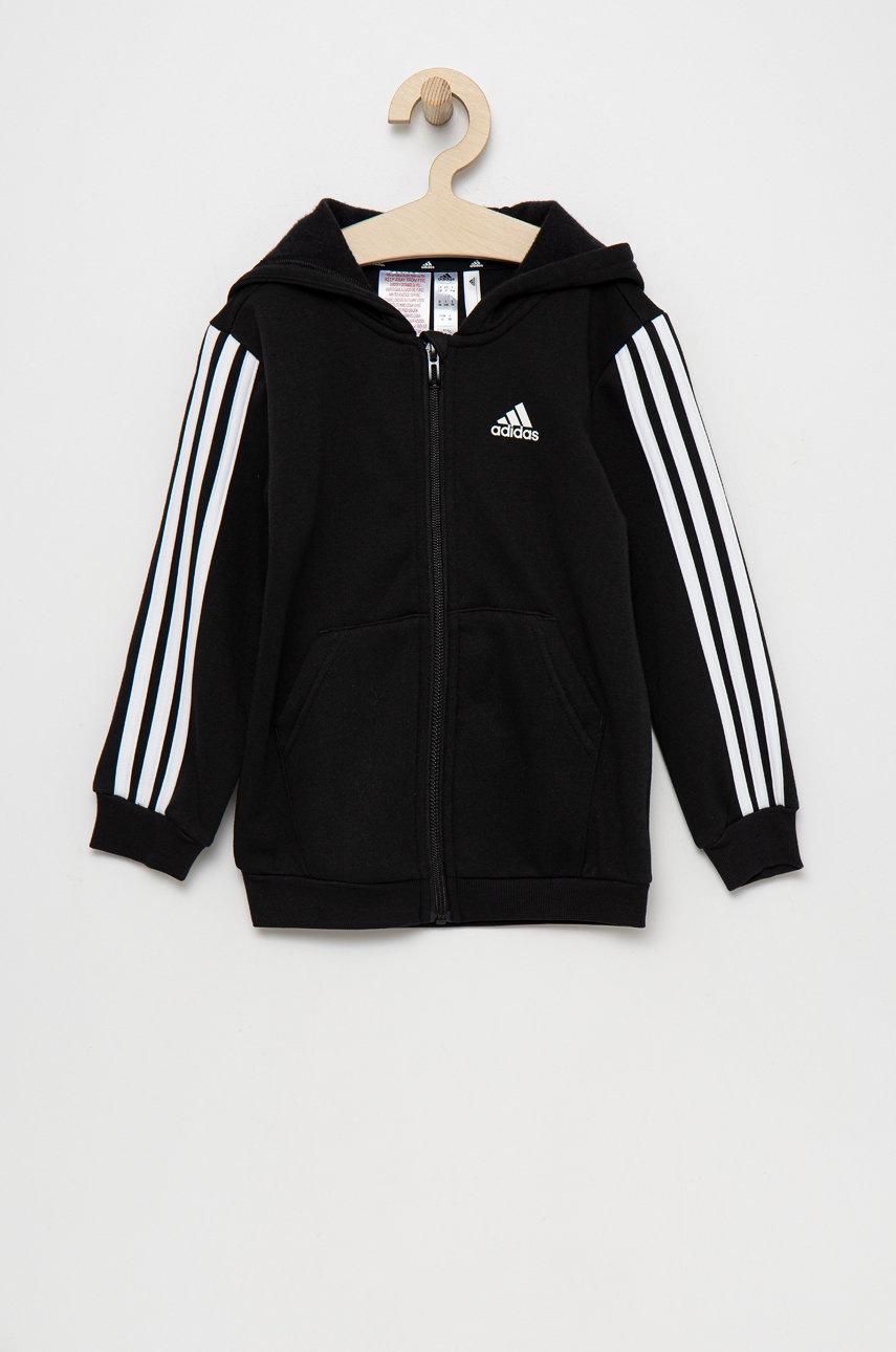 

Детски суичър adidas Performance HF1887 в черно с апликация, Черен