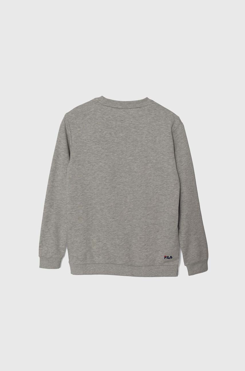 Детская кофта Fila цвет жёлтый с принтом