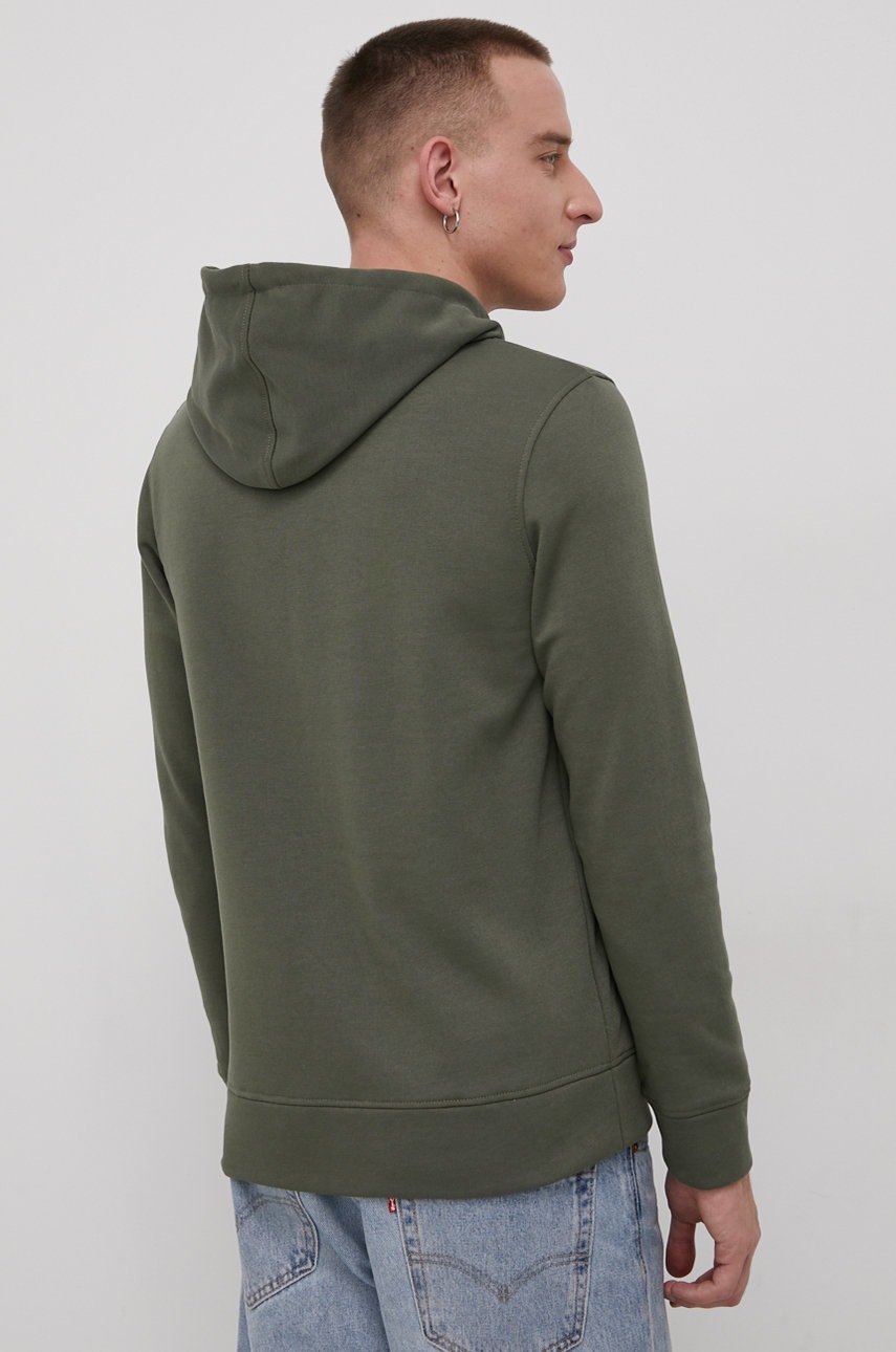 

Кофта Premium by Jack&Jones чоловіча колір зелений з принтом