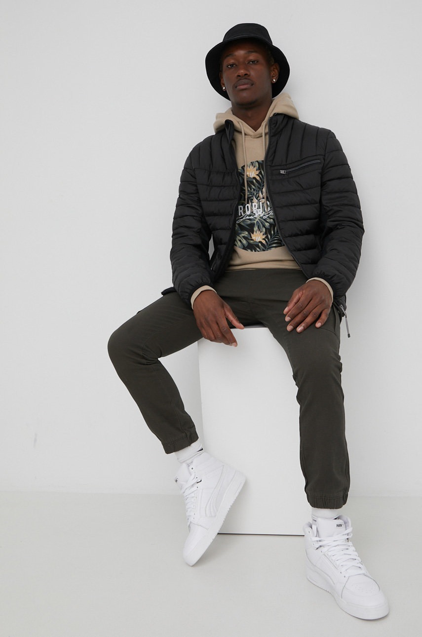 

Кофта Jack & Jones мужская цвет бежевый с принтом
