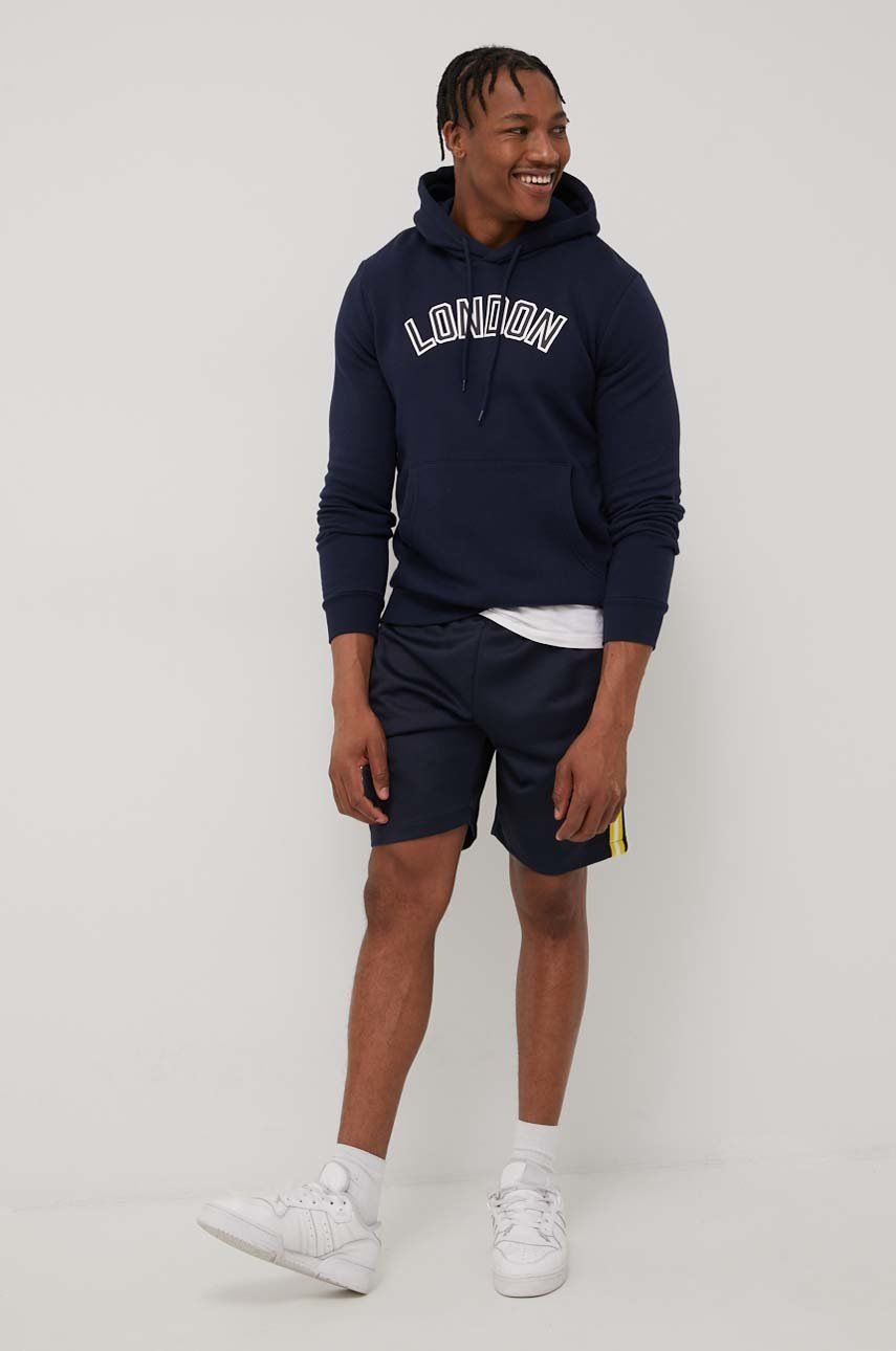 

Кофта Jack & Jones мужская цвет синий с принтом