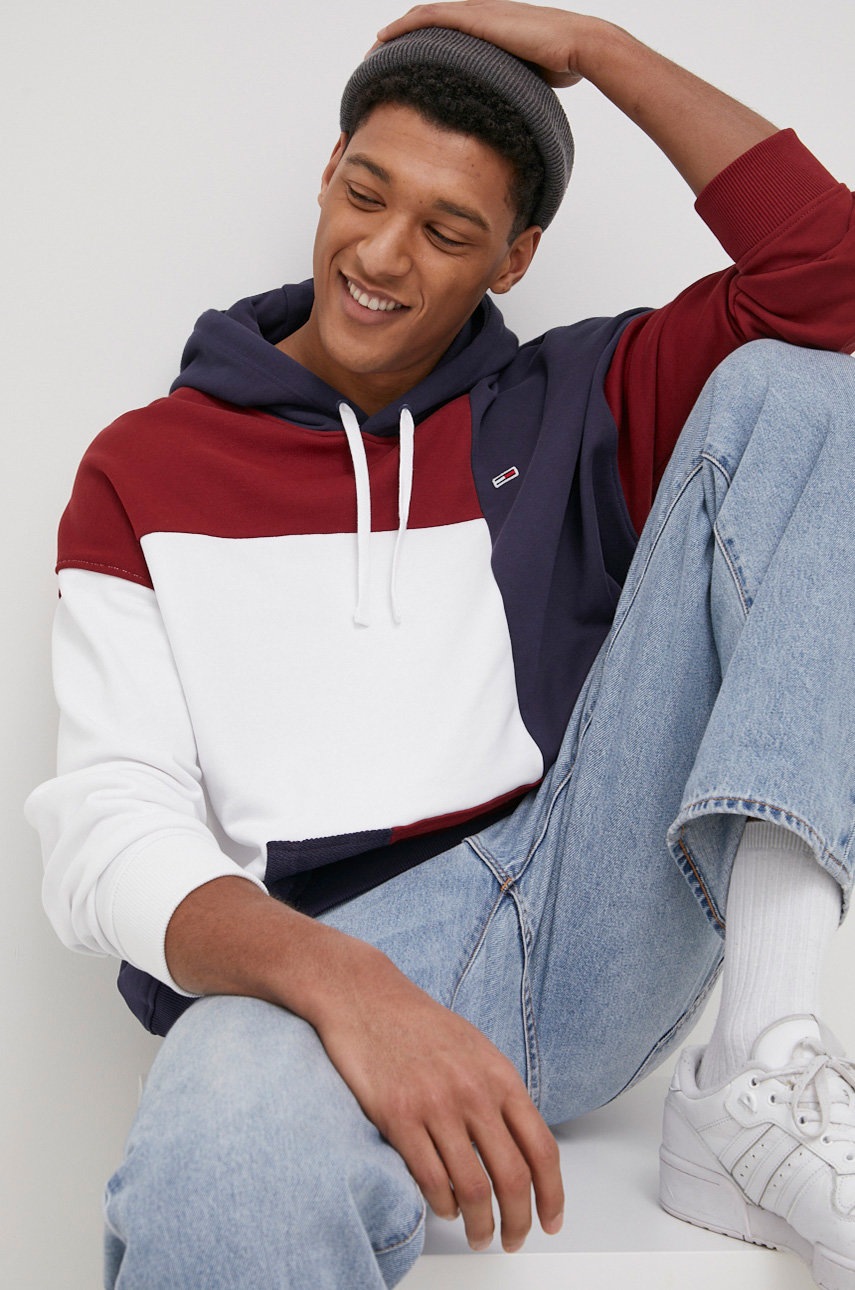 

Суичър Tommy Jeans мъжки в тъмносиньо, Тъмносин