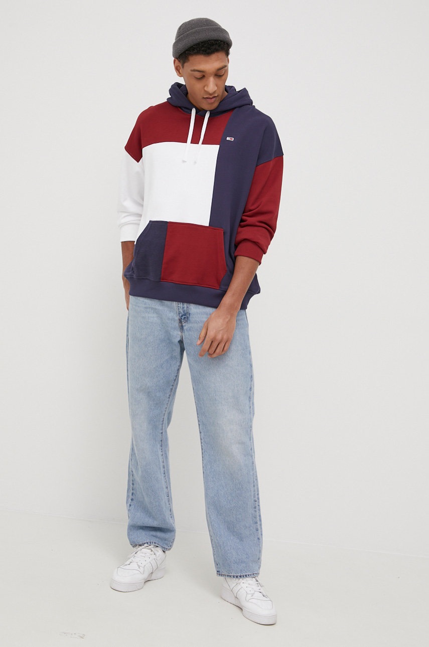 

Кофта Tommy Jeans чоловіча колір синій