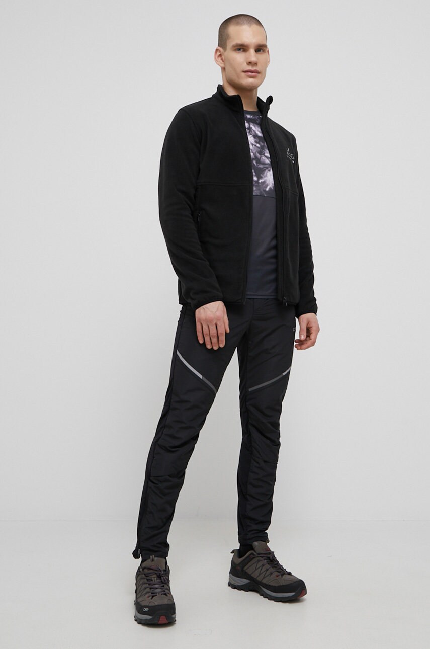 Produkt by jack & jones bluza barbati, culoarea negru, neted