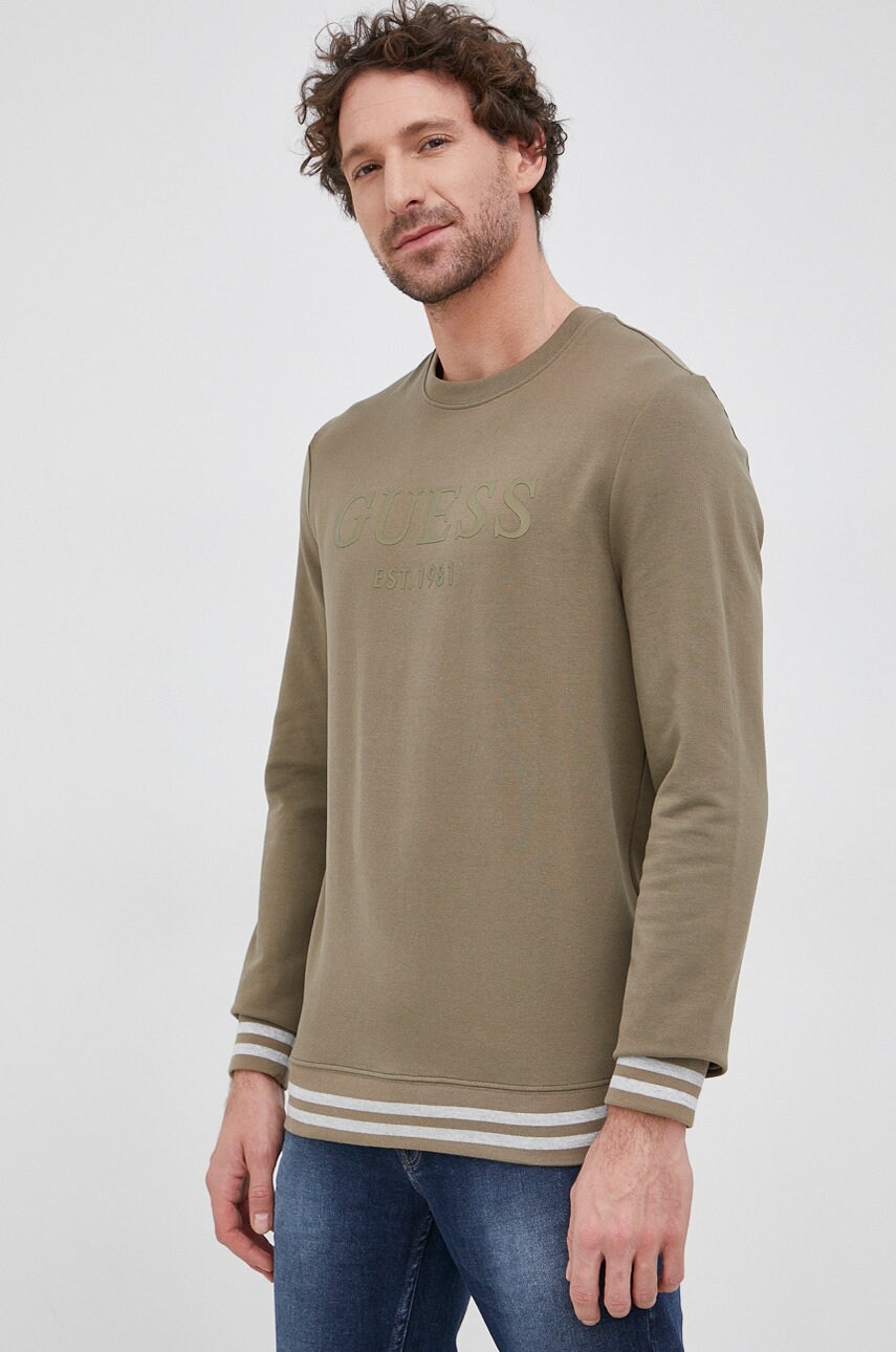 

Guess - Суичър, Зелен