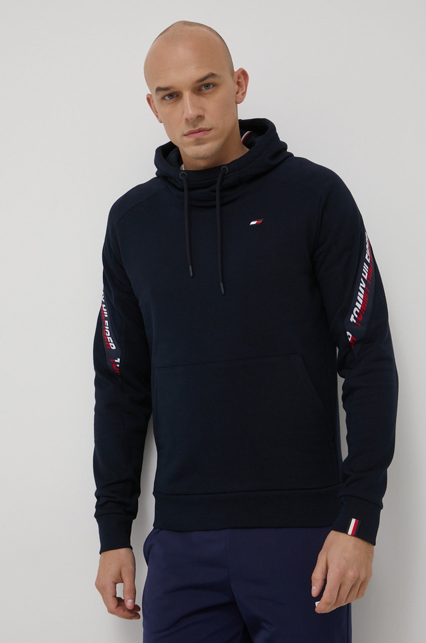 

Суичър Tommy Hilfiger мъжка в тъмносиньо с апликация, Тъмносин