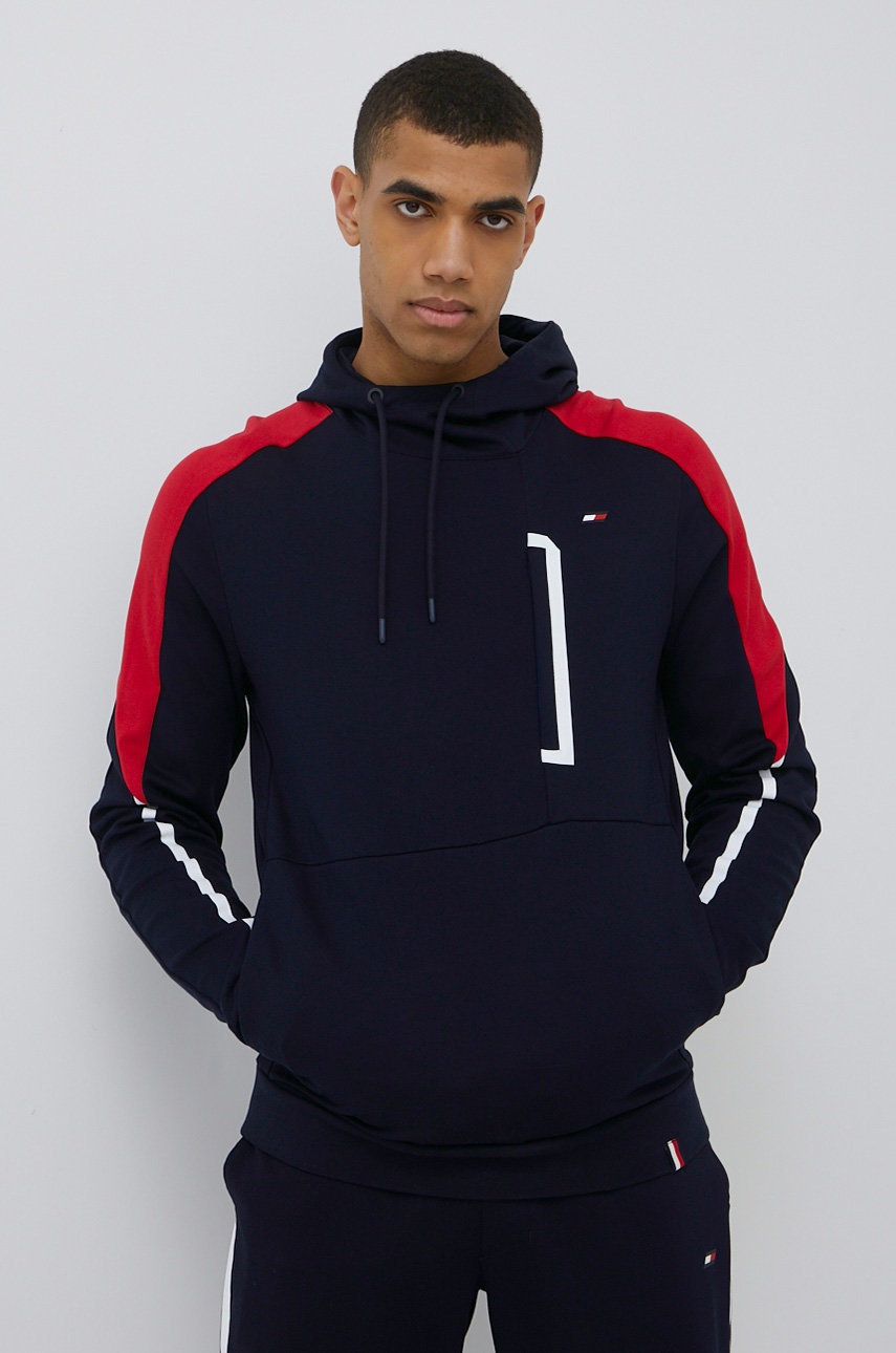 

Кофта Tommy Hilfiger мужская цвет синий однотонная