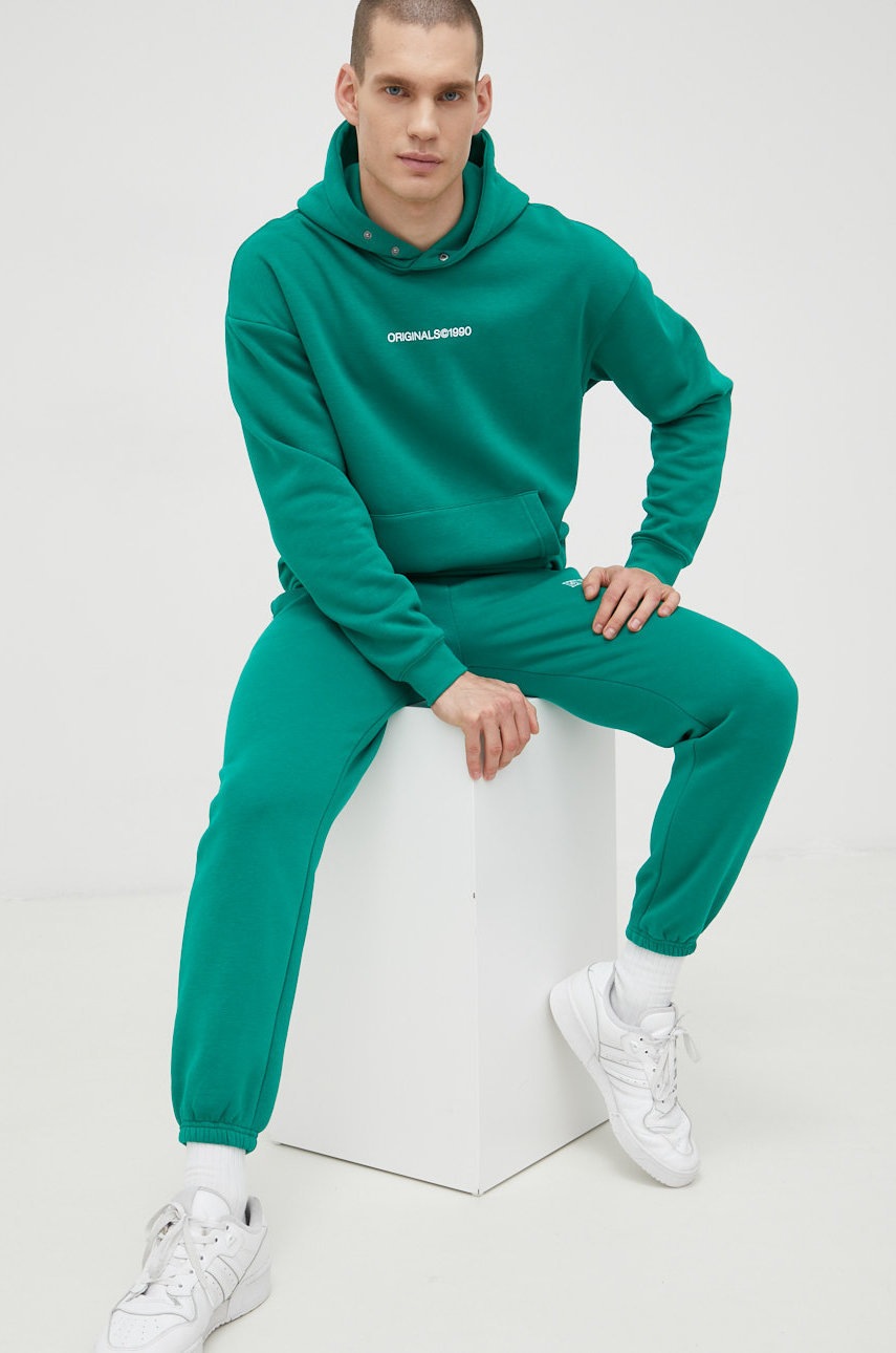 

Кофта Jack & Jones чоловіча колір зелений з принтом