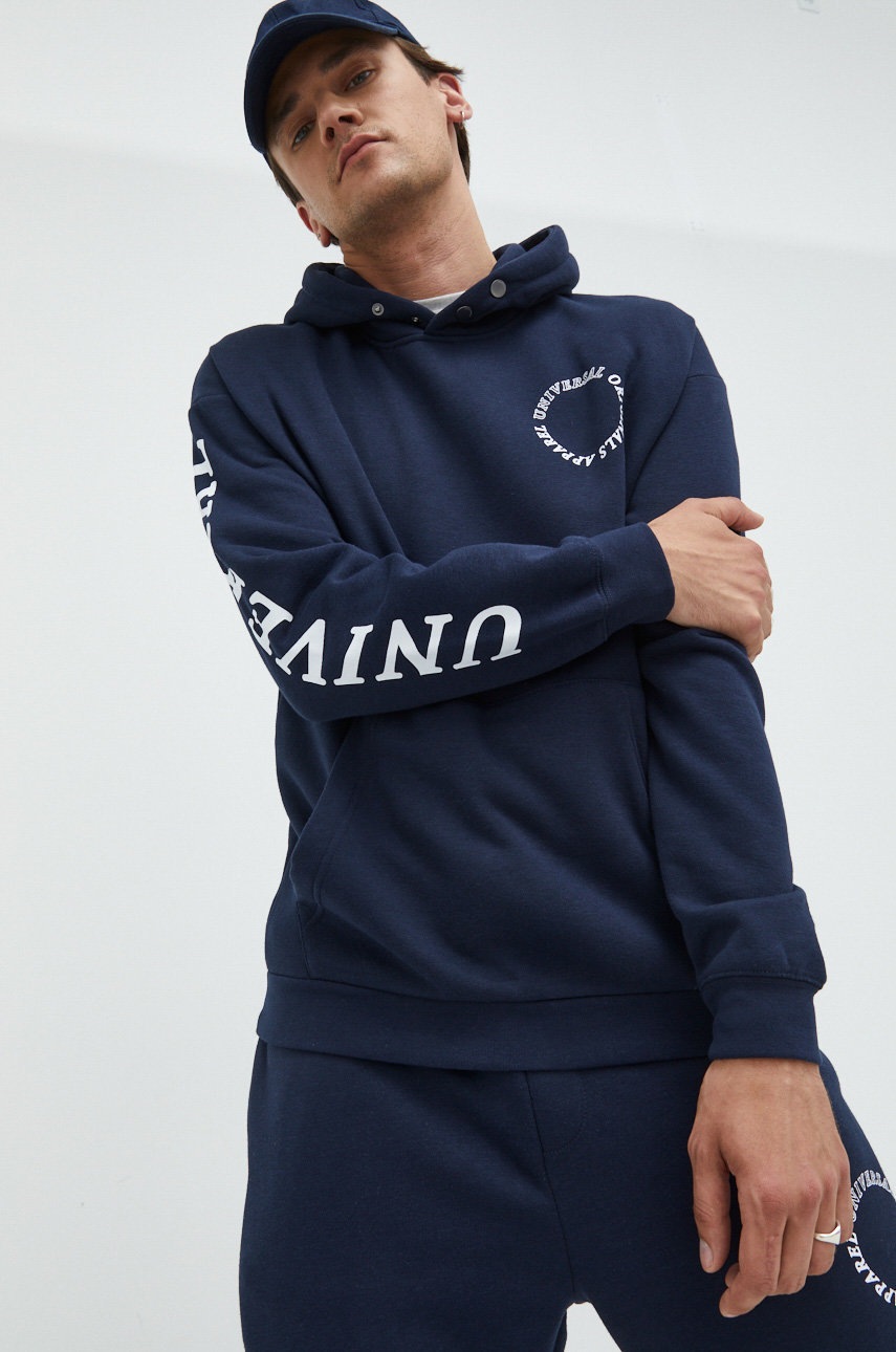 

Суичър Jack & Jones в тъмносиньо с принт, Тъмносин