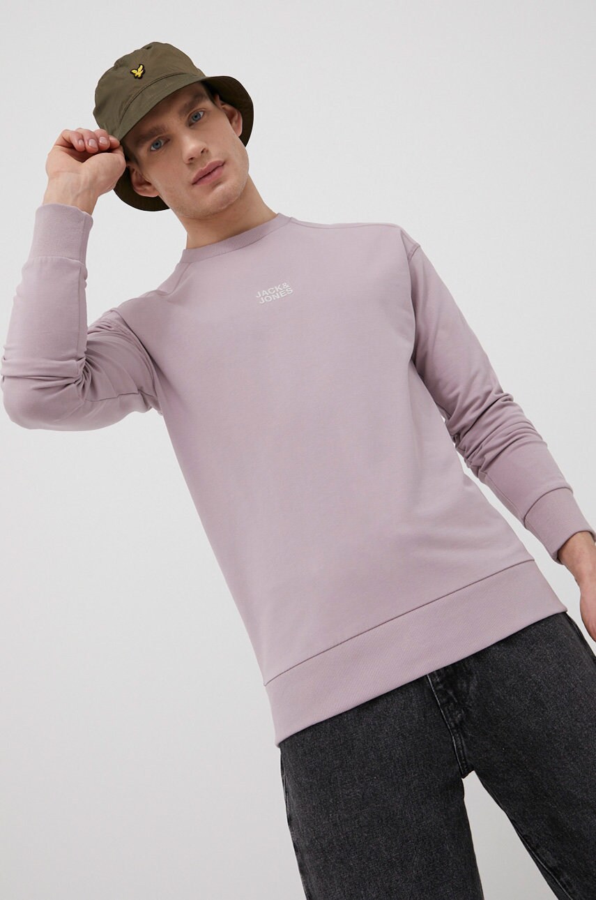 

Кофта Jack & Jones мужская цвет розовый с аппликацией