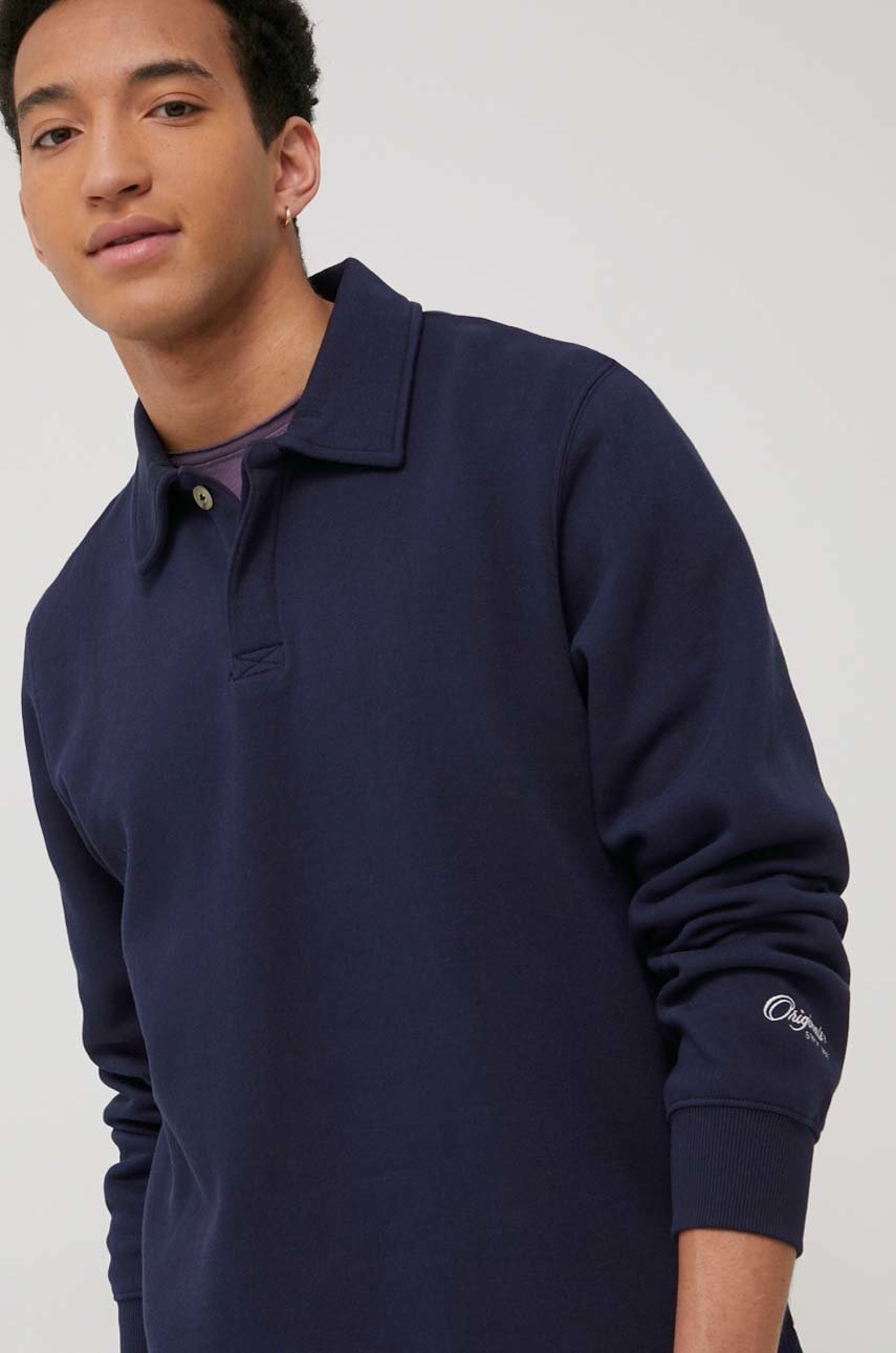 

Суичър Jack & Jones мъжка в тъмносиньо с изчистен дизайн, Тъмносин