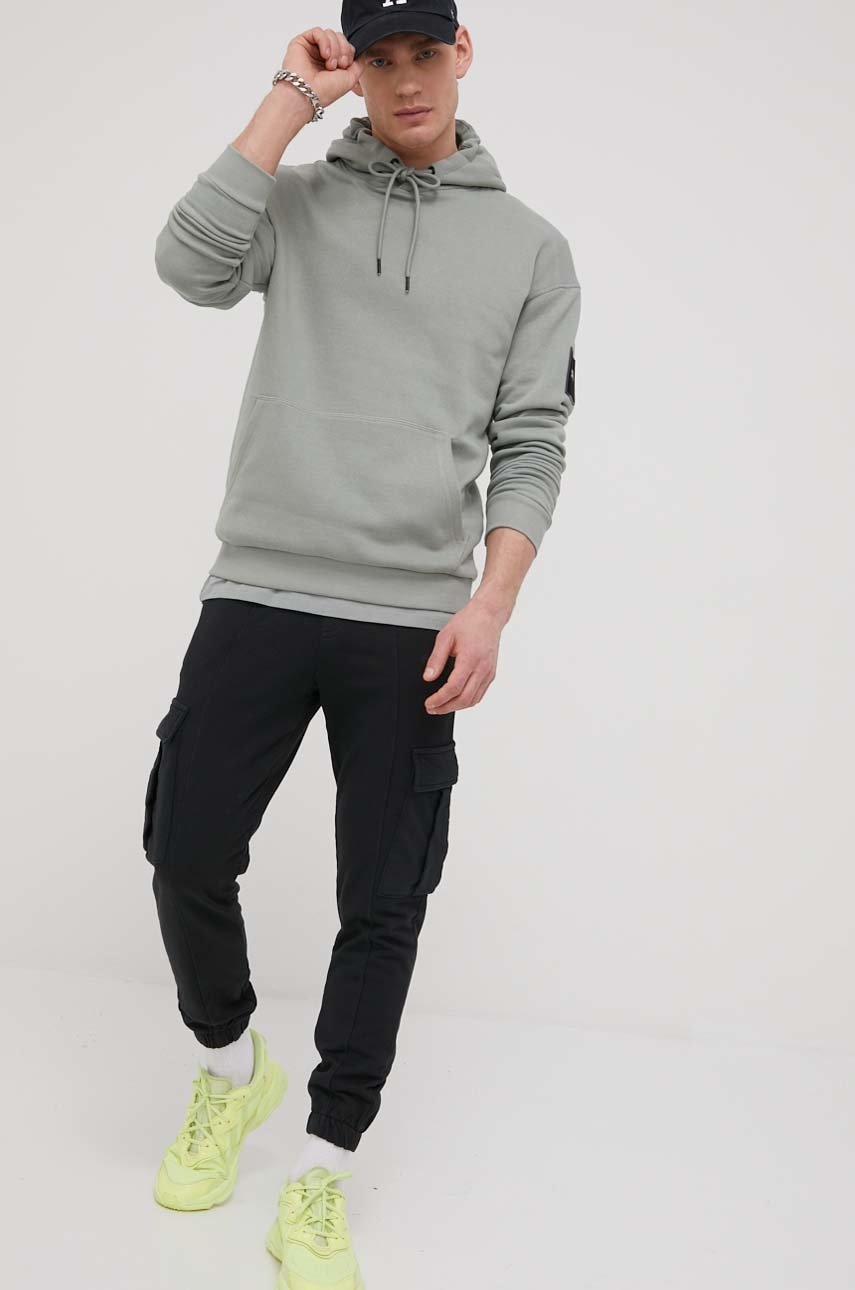 

Кофта Jack & Jones мужская цвет зелёный однотонная