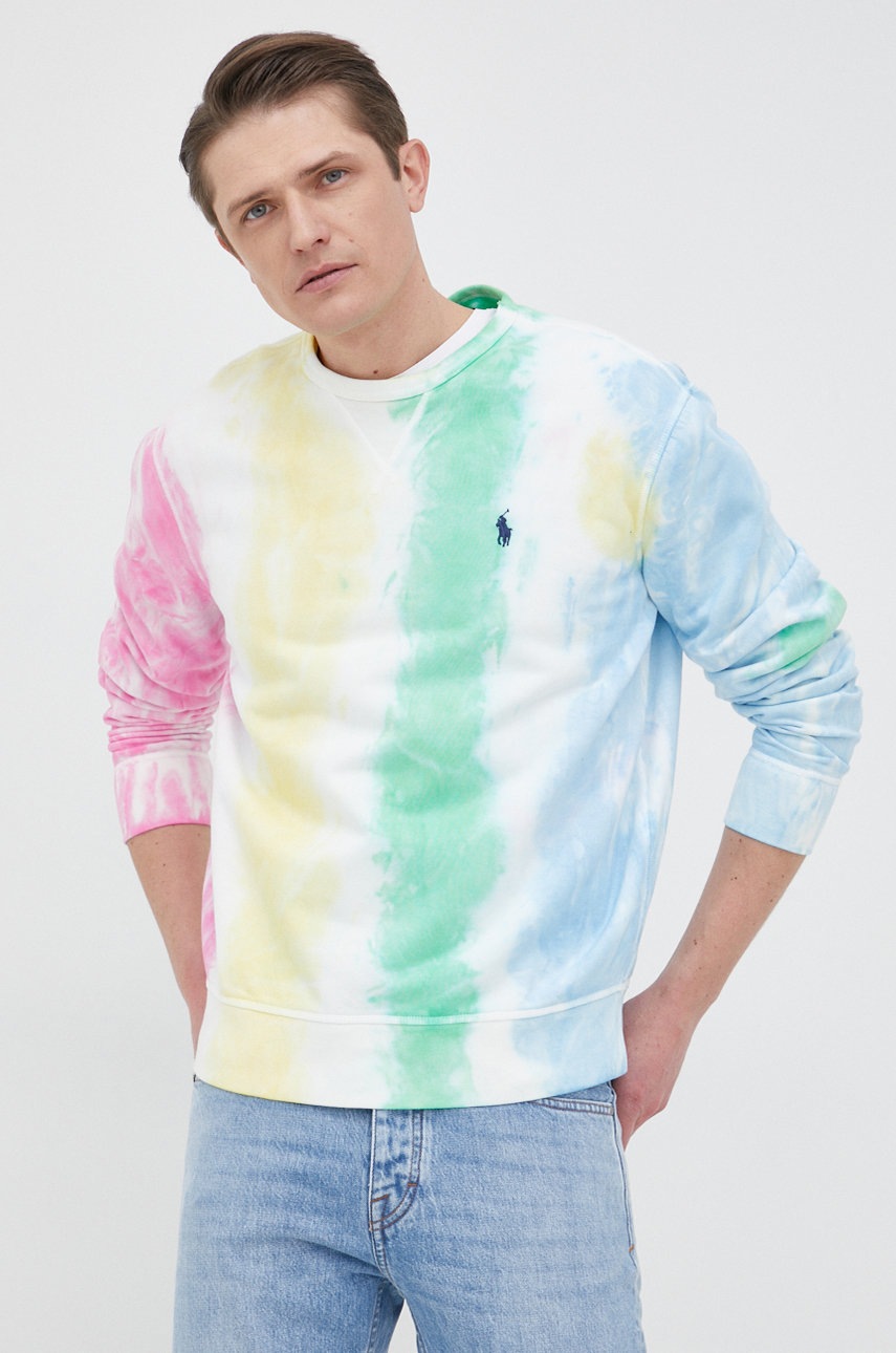 

Суичър Polo Ralph Lauren мъжка с десен, Многоцветен