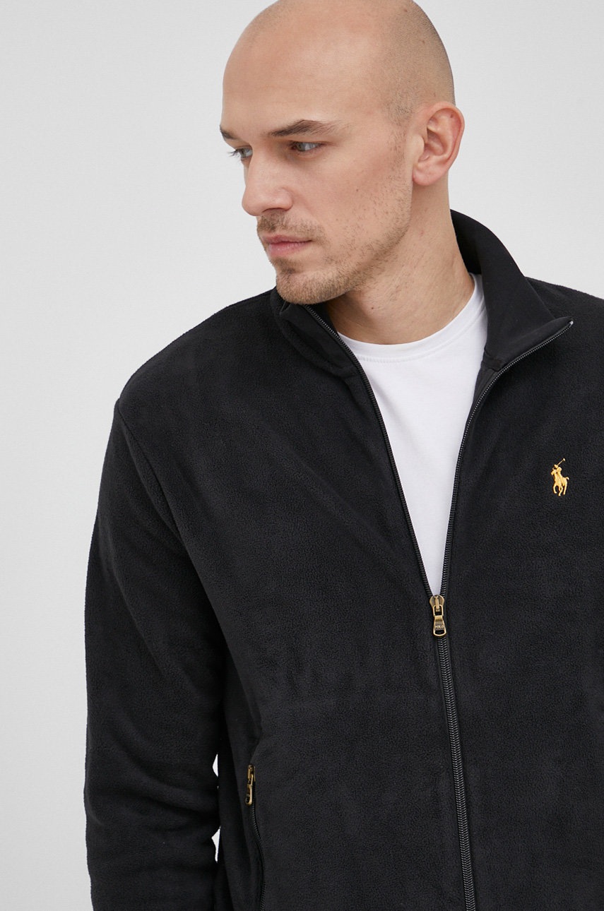

Суичър Polo Ralph Lauren мъжки в черно с изчистен дизайн, Черен