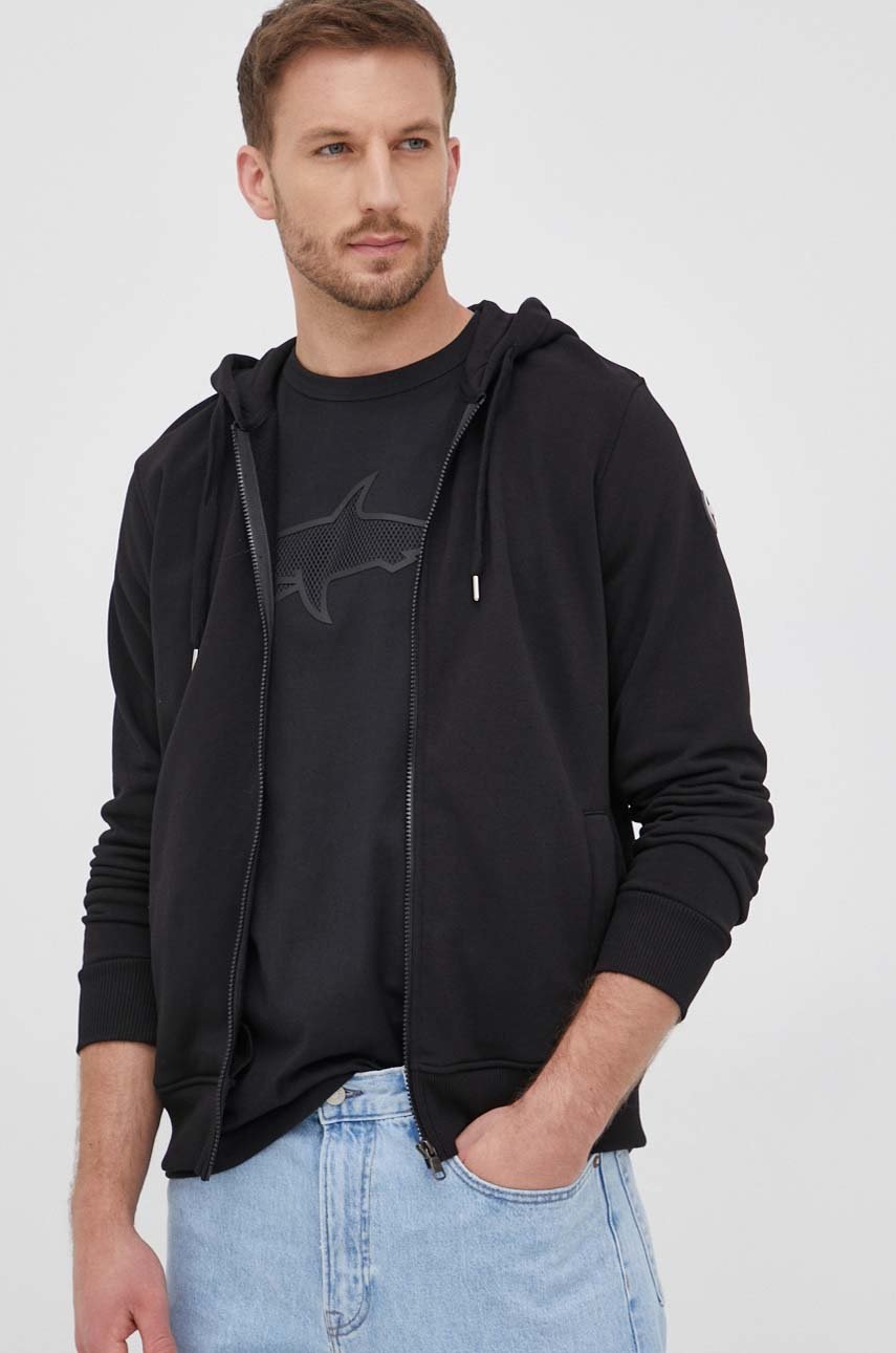 

Суичър Colmar мъжка в черно с изчистен дизайн, Черен