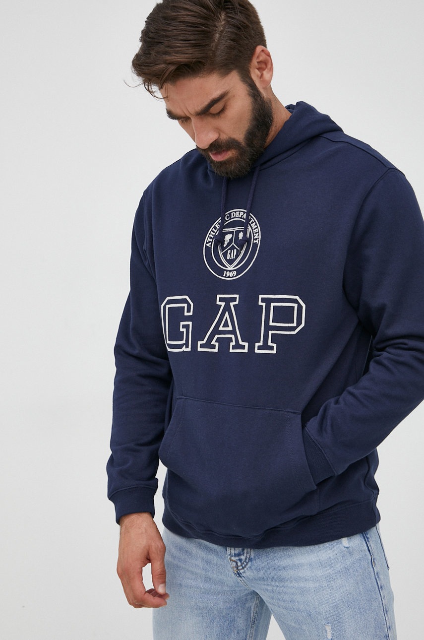 

Суичър GAP в тъмносиньо с принт, Тъмносин
