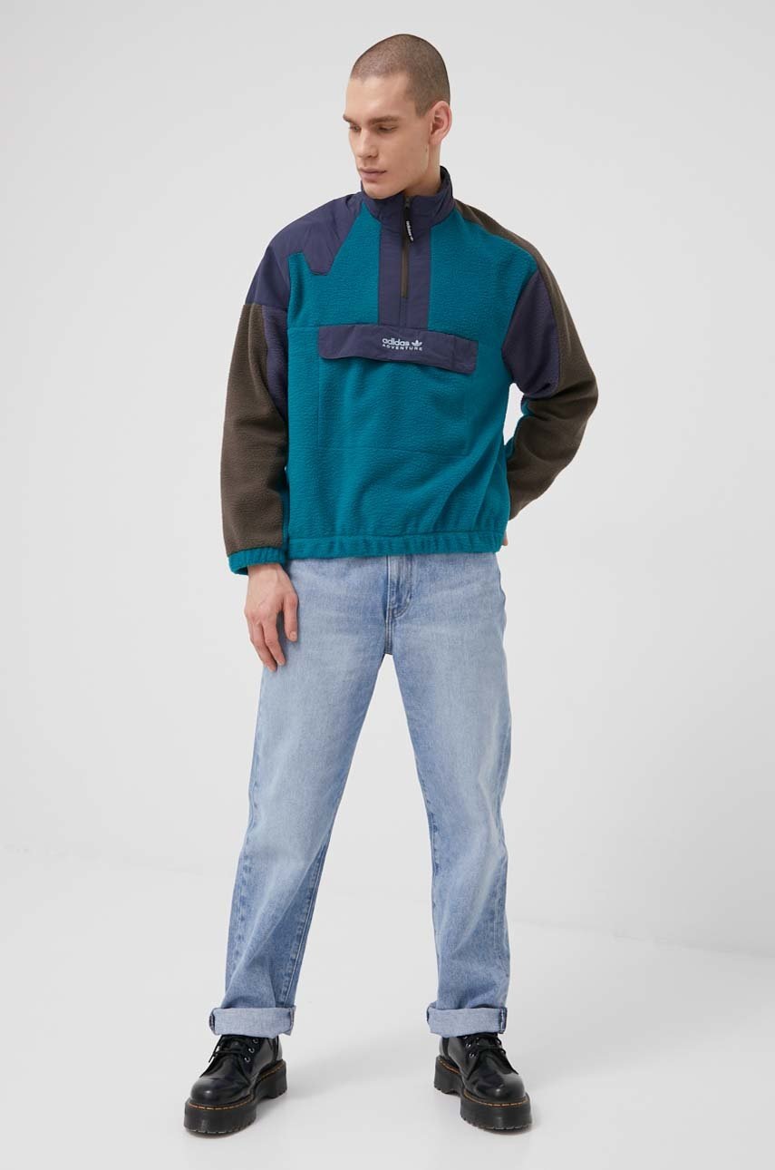 

Кофта adidas Originals HF4764 чоловіча колір зелений