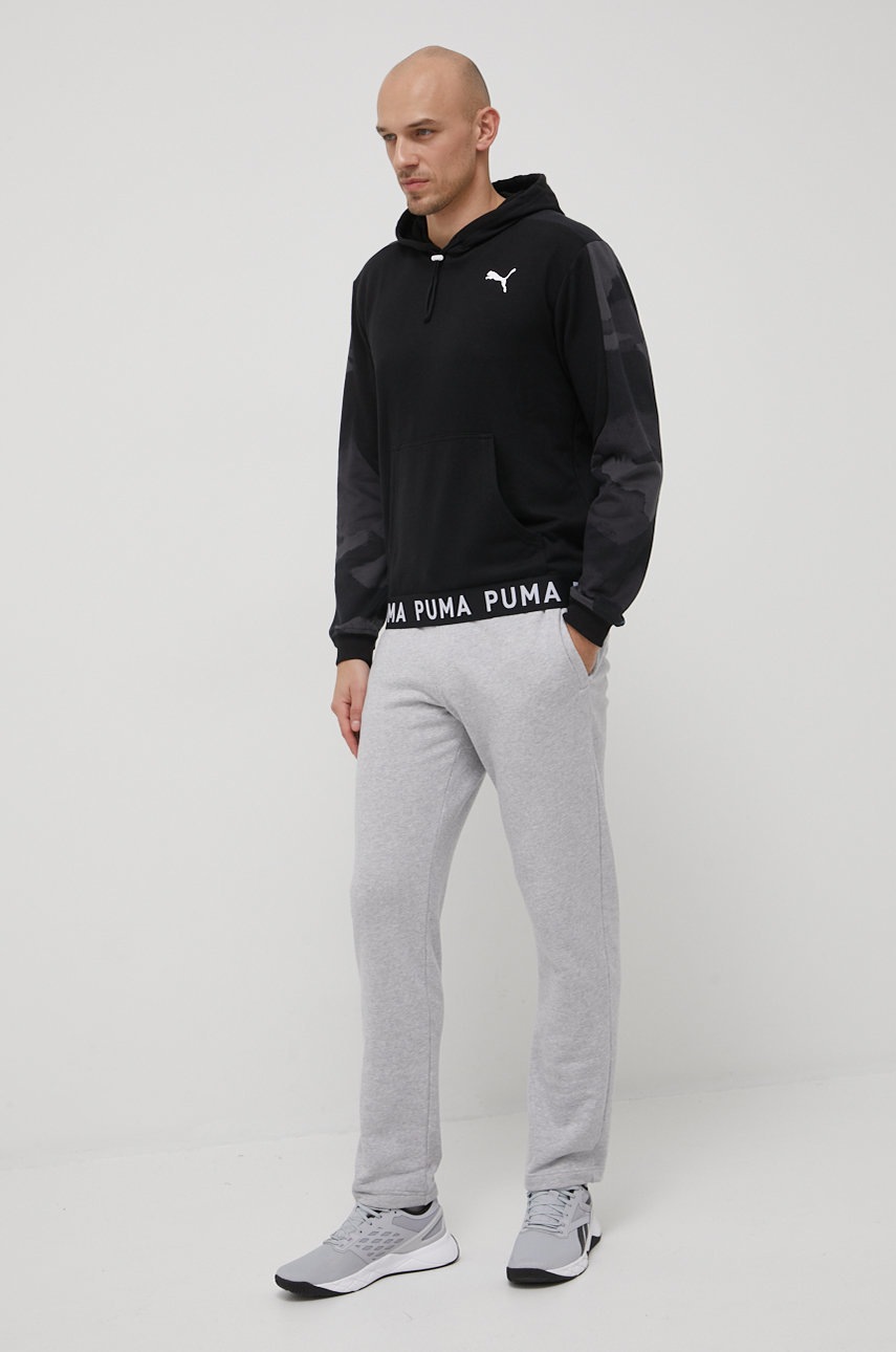 

Тренувальна кофта Puma 521546 чоловіча колір чорний візерунок