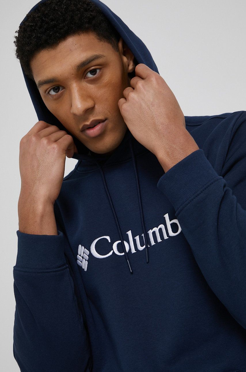 Columbia bluză bărbați, culoarea bleumarin, cu imprimeu 1681664468-468