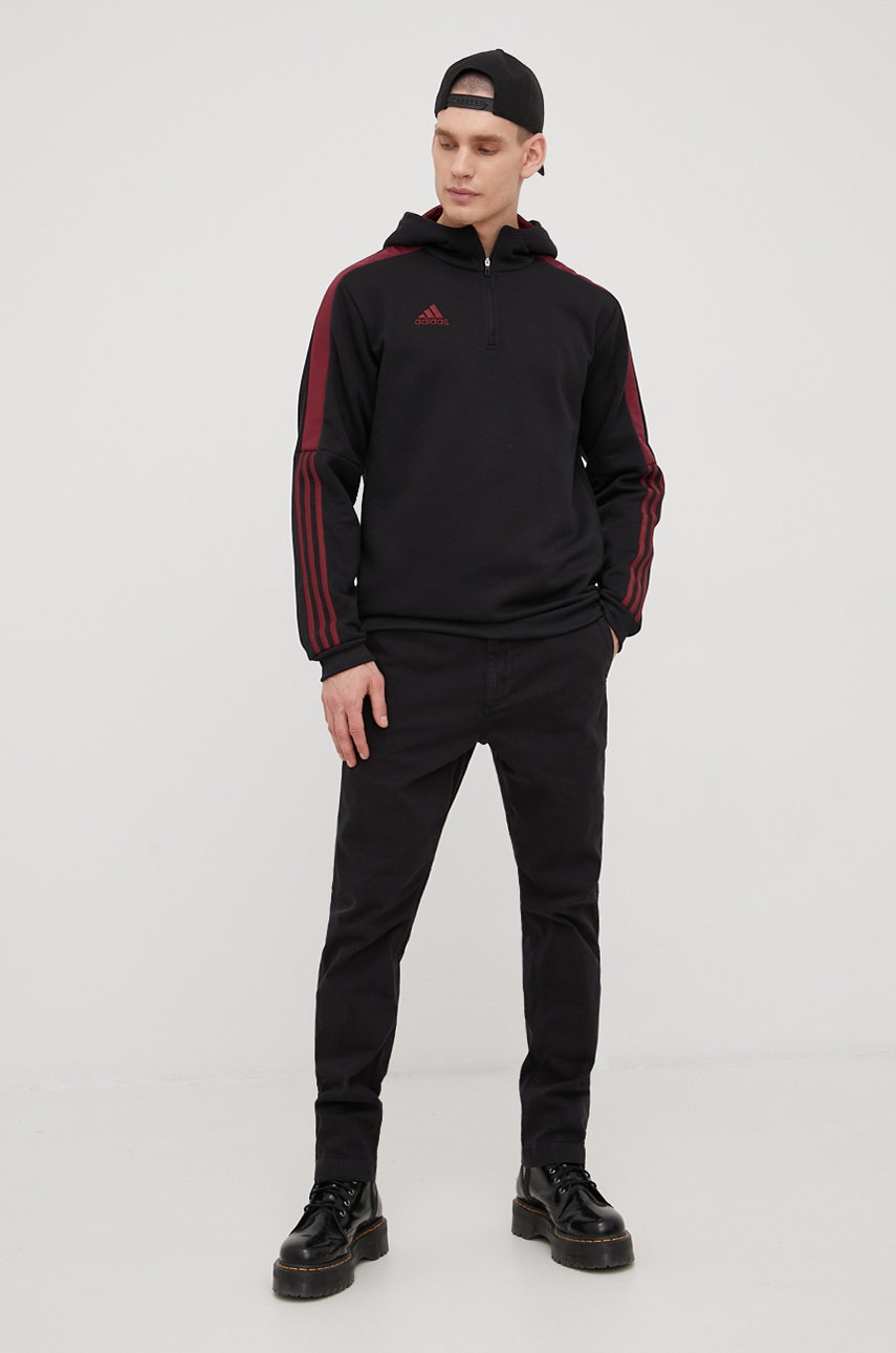 

Кофта adidas Performance H60016 чоловіча колір чорний візерунок