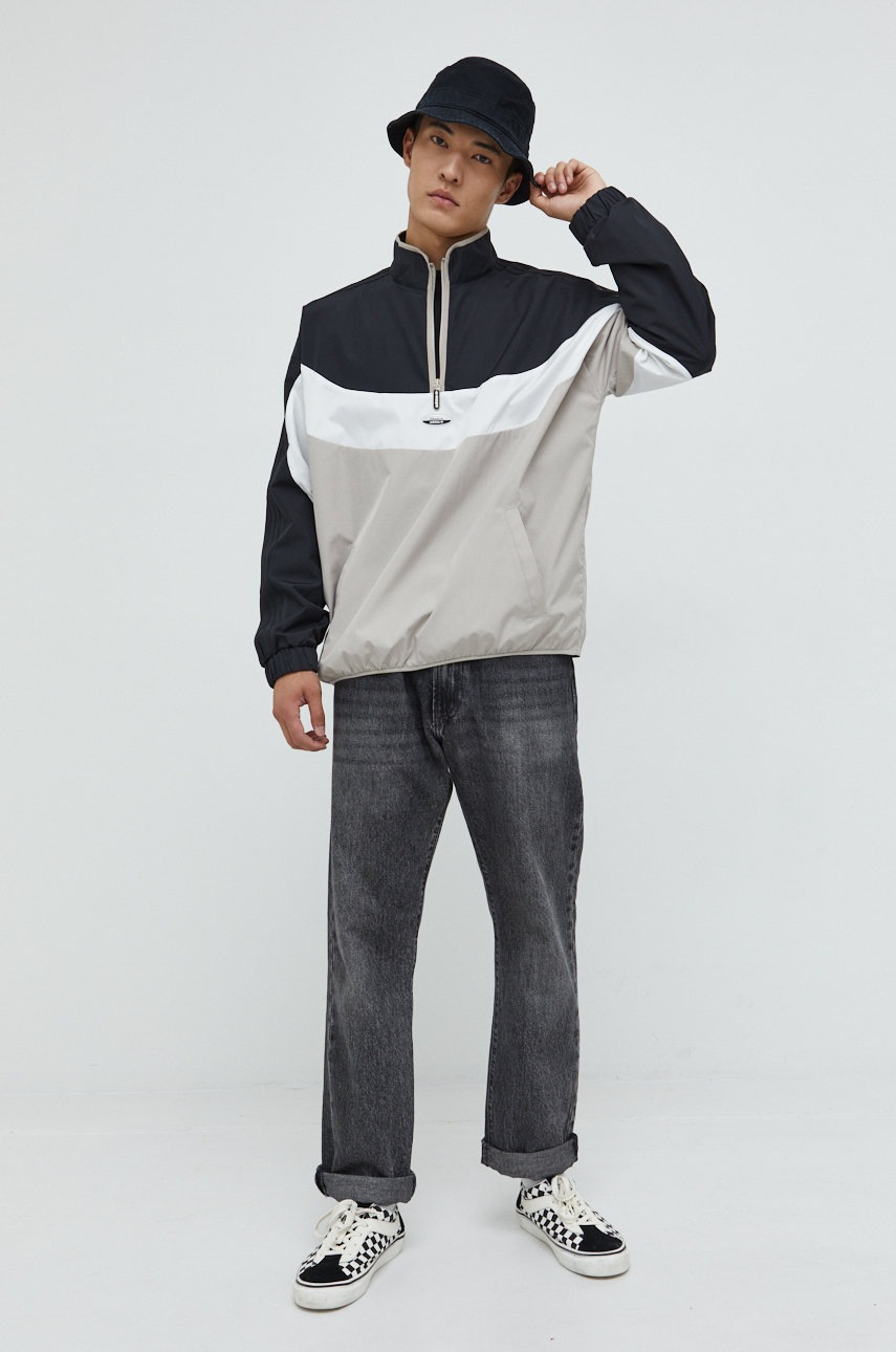 

Куртка adidas Originals чоловіча колір бежевий перехідна