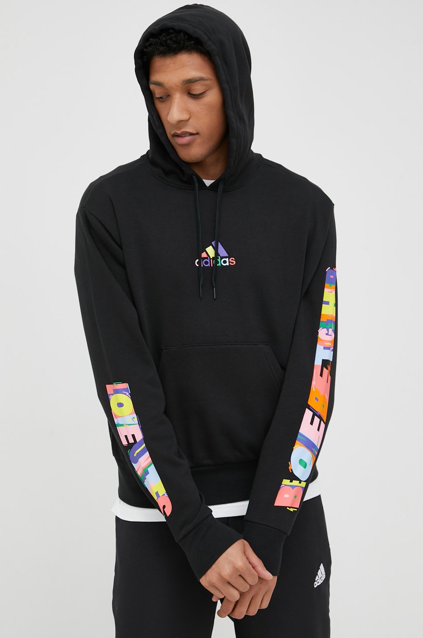 

Суичър adidas Performance Pride в черно с апликация, Черен
