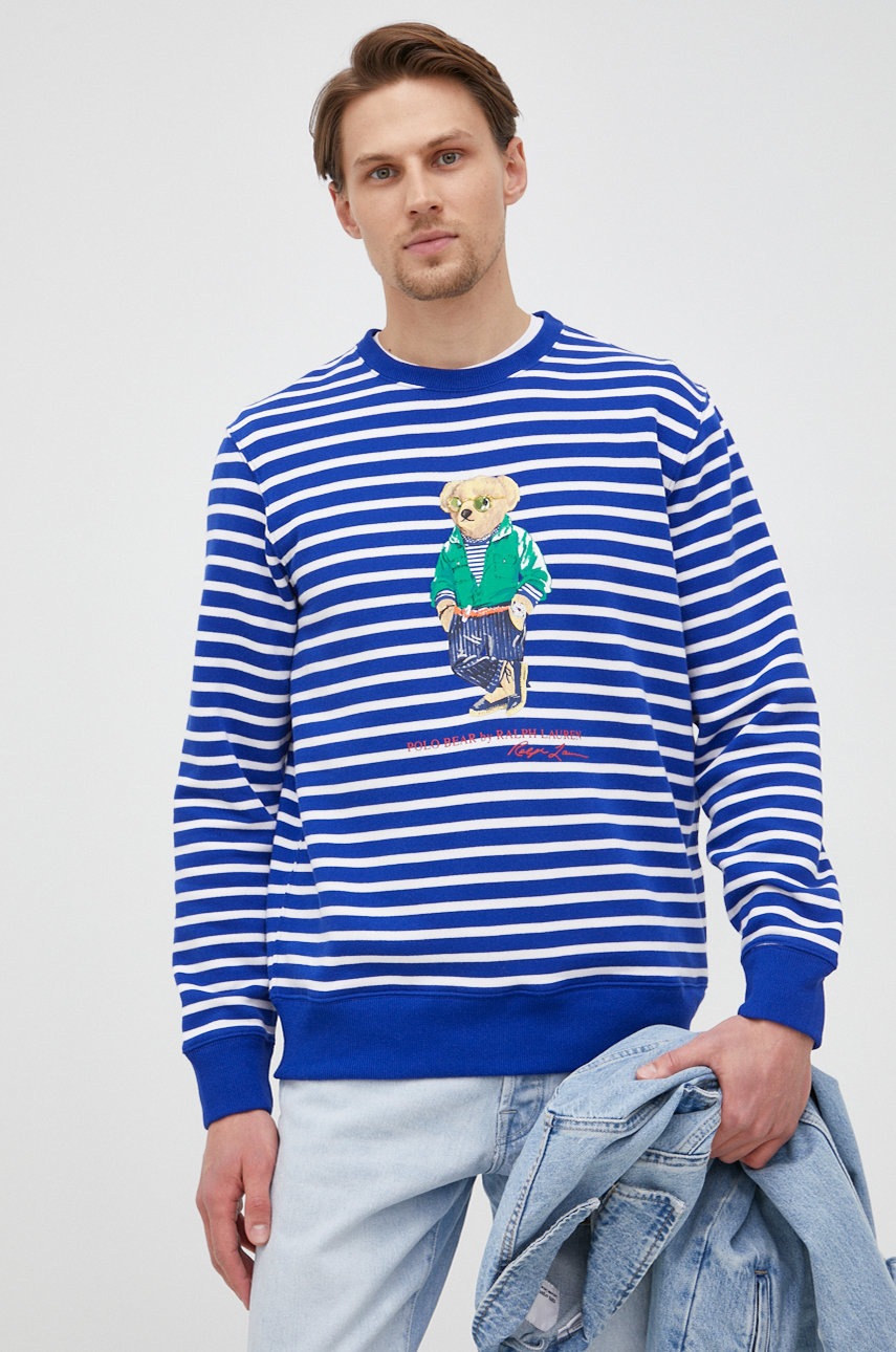 

Суичър Polo Ralph Lauren мъжка с принт, Многоцветен