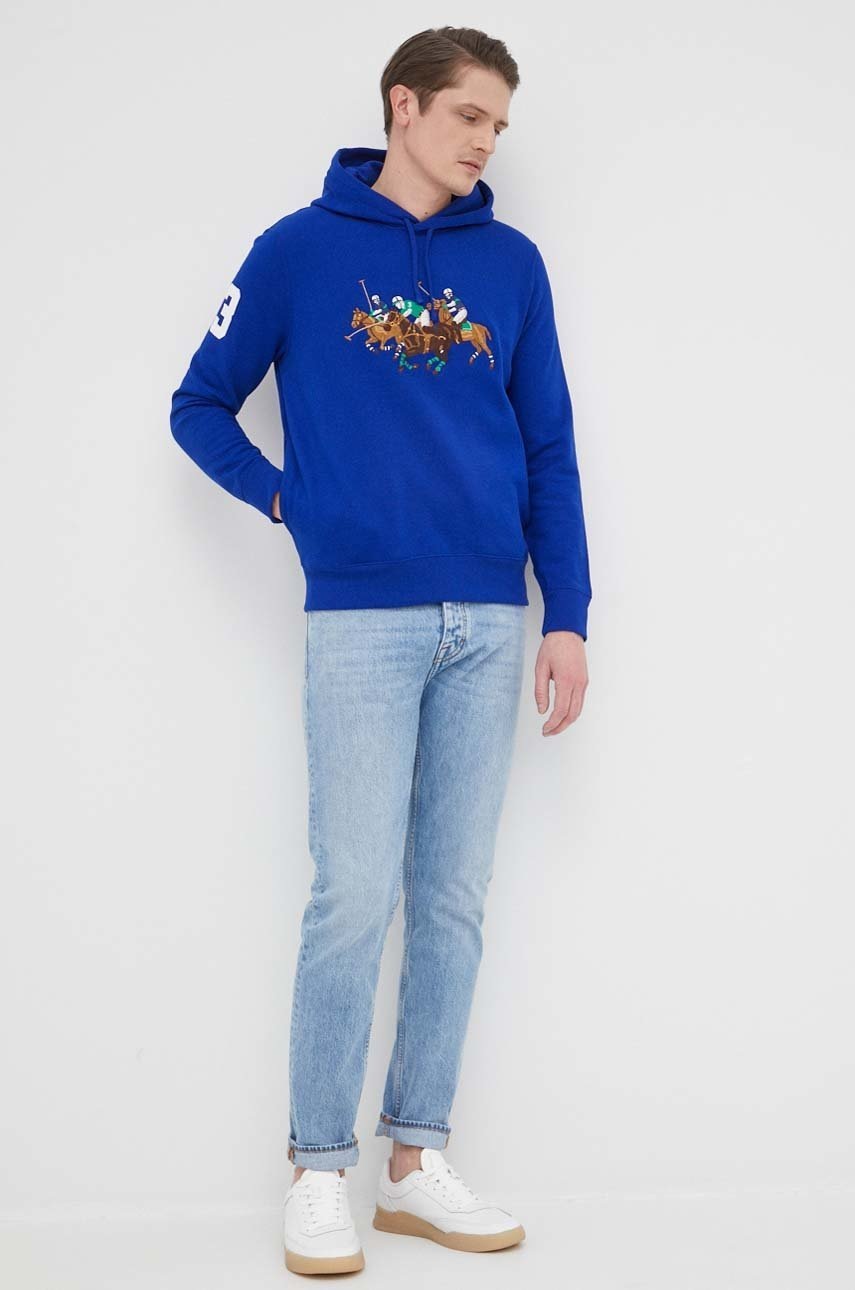 

Кофта Polo Ralph Lauren чоловіча з аплікацією
