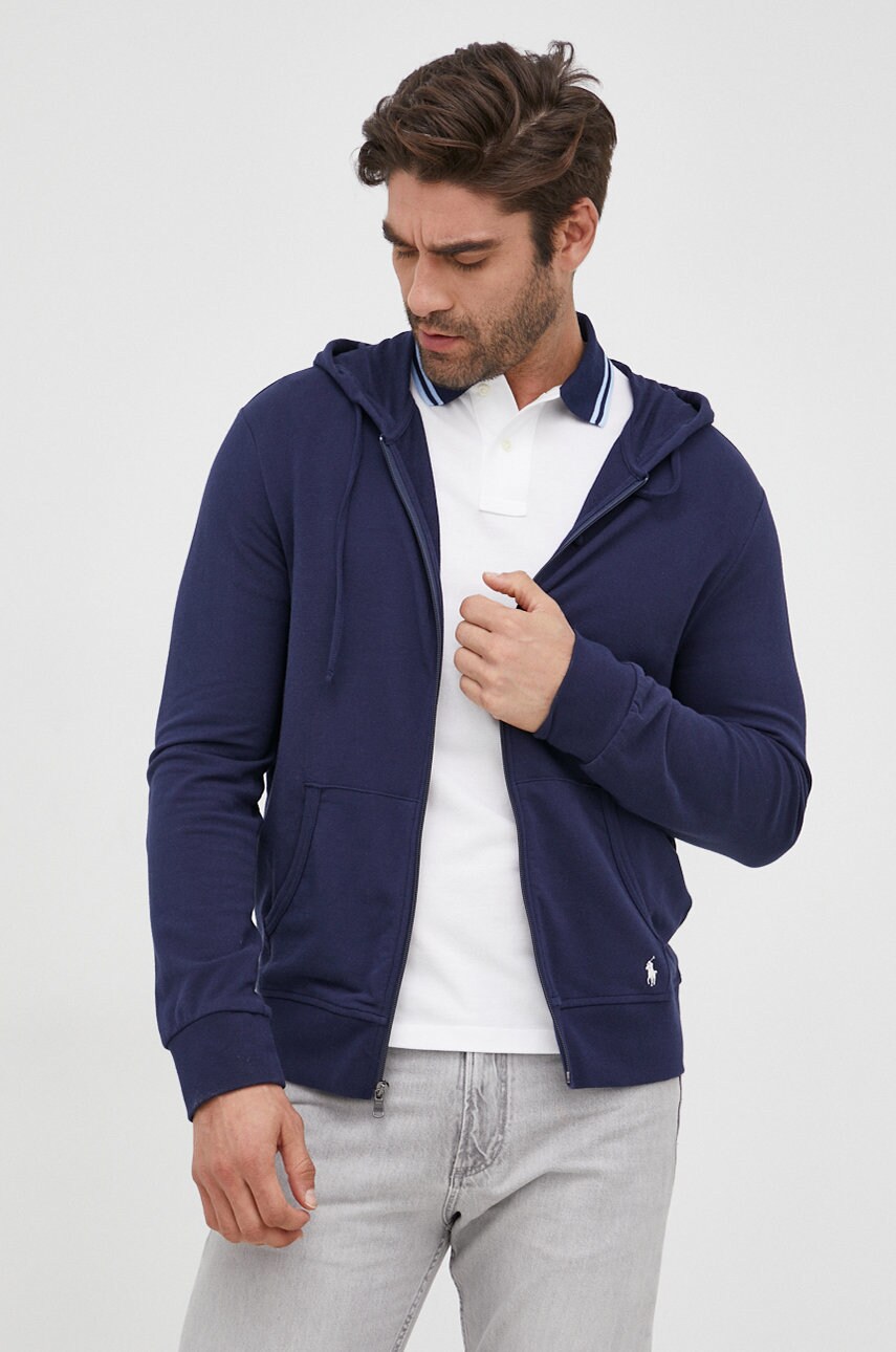 

Кофта Polo Ralph Lauren мужская цвет синий однотонная