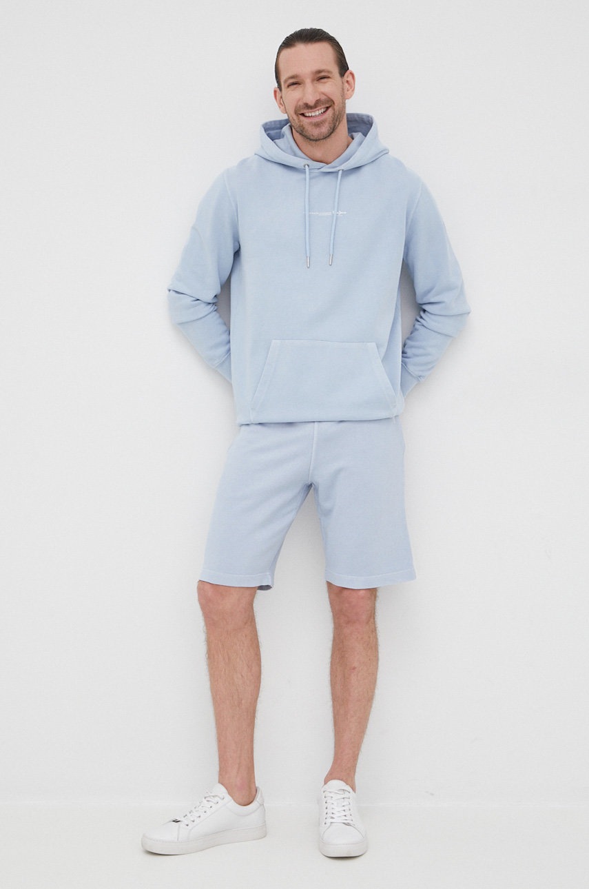 

Бавовняна кофта Pepe Jeans David Hoodie чоловіча однотонна