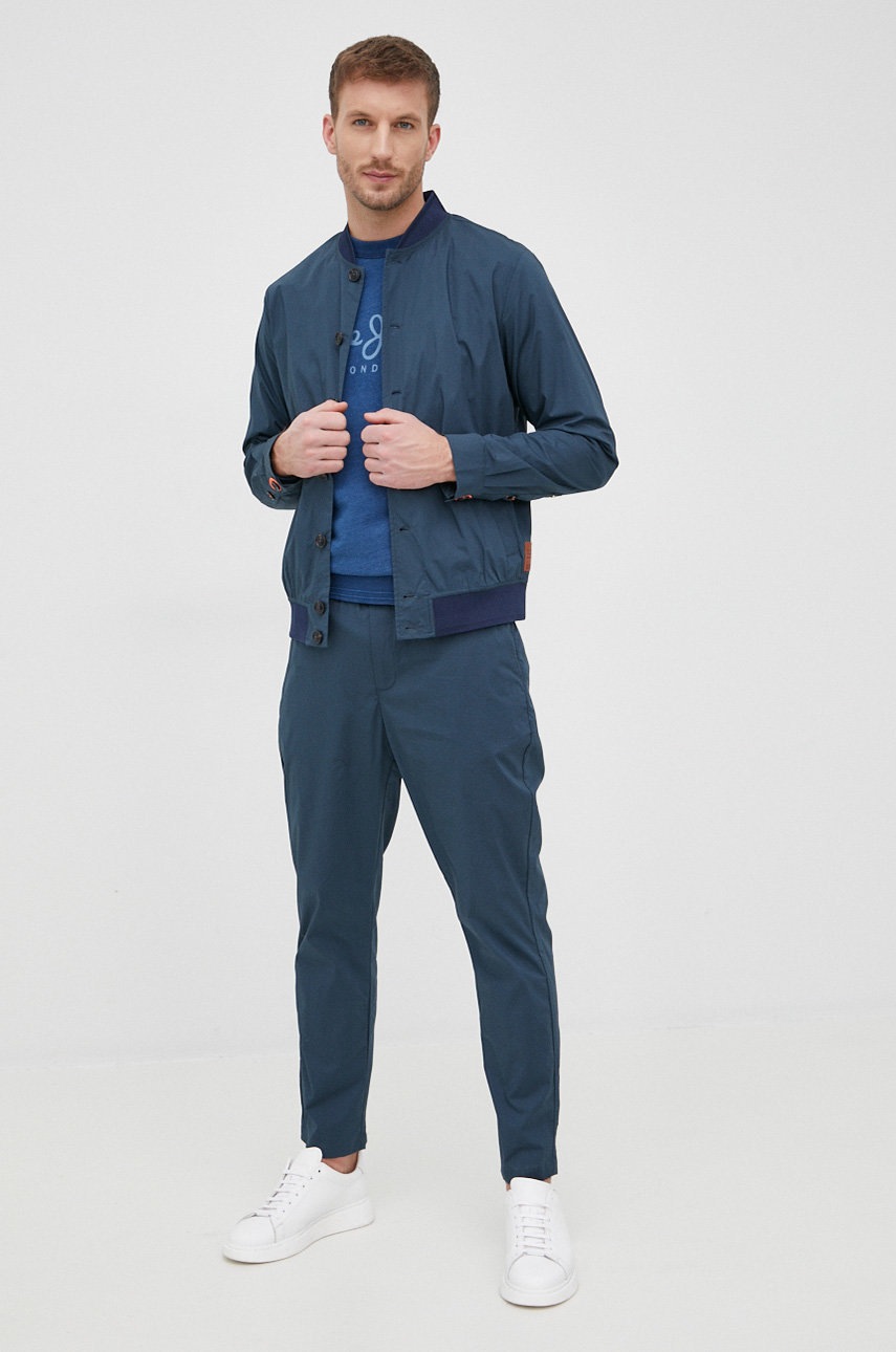 

Хлопковая кофта Pepe Jeans Dindigo мужская однотонная