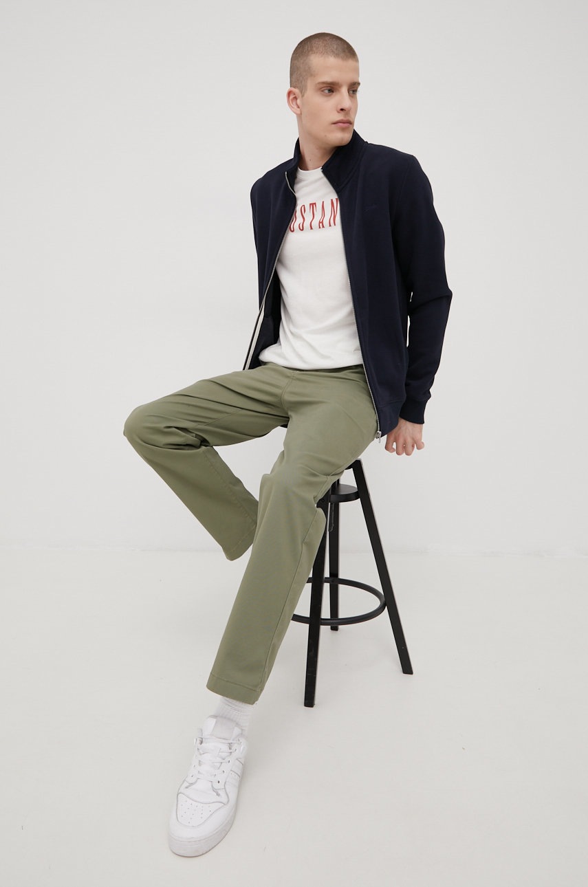 

Кофта Superdry мужская цвет синий однотонная