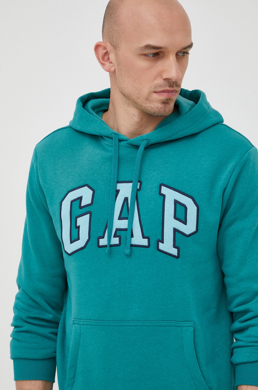 

Суичър GAP в зелено с апликация, Зелен