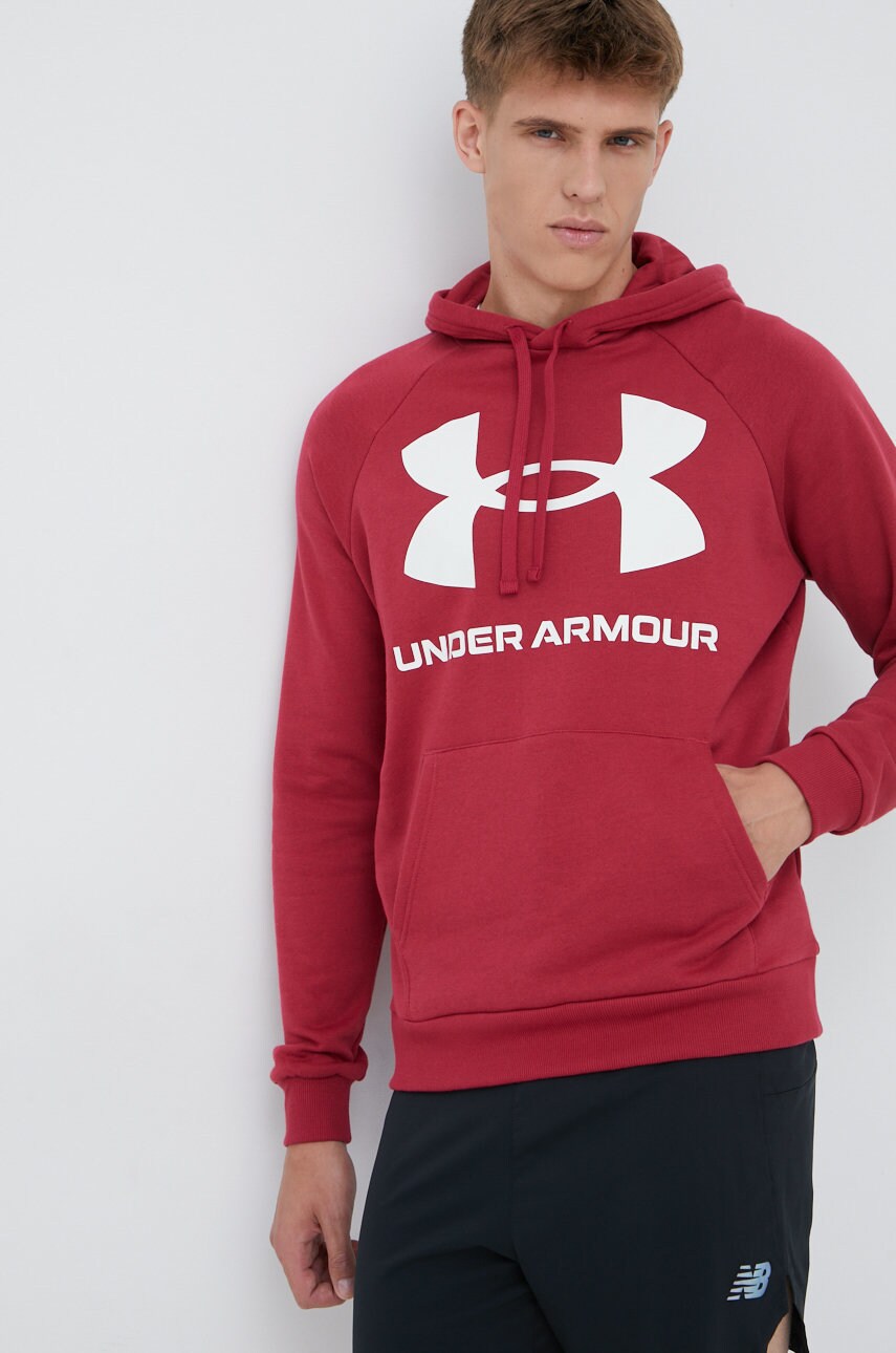 

Суичър Under Armour 1357093.664 в бордо с принт