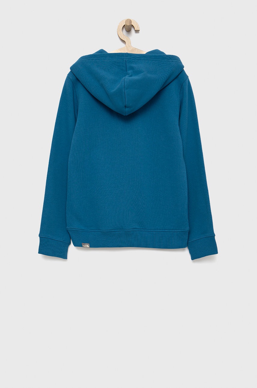 

Дитяча бавовняна кофта The North Face з аплікацією