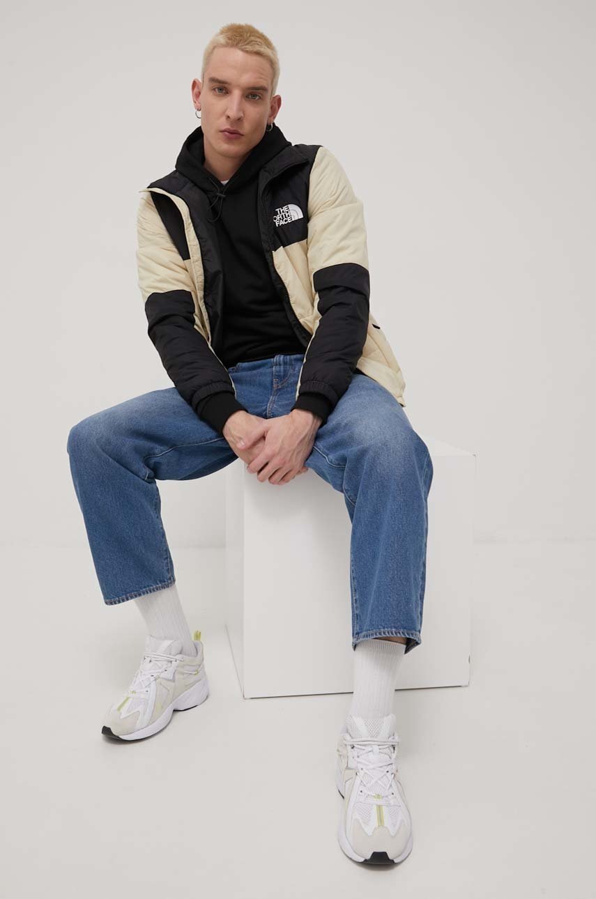 

Кофта The North Face мужская цвет чёрный с принтом