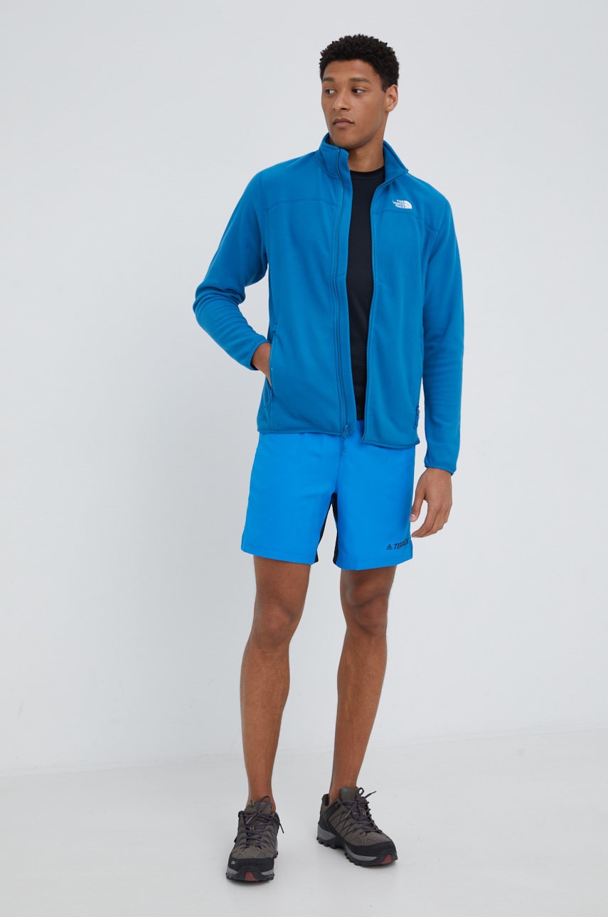 

Спортивна кофта The North Face 100 Glacier чоловіча однотонна