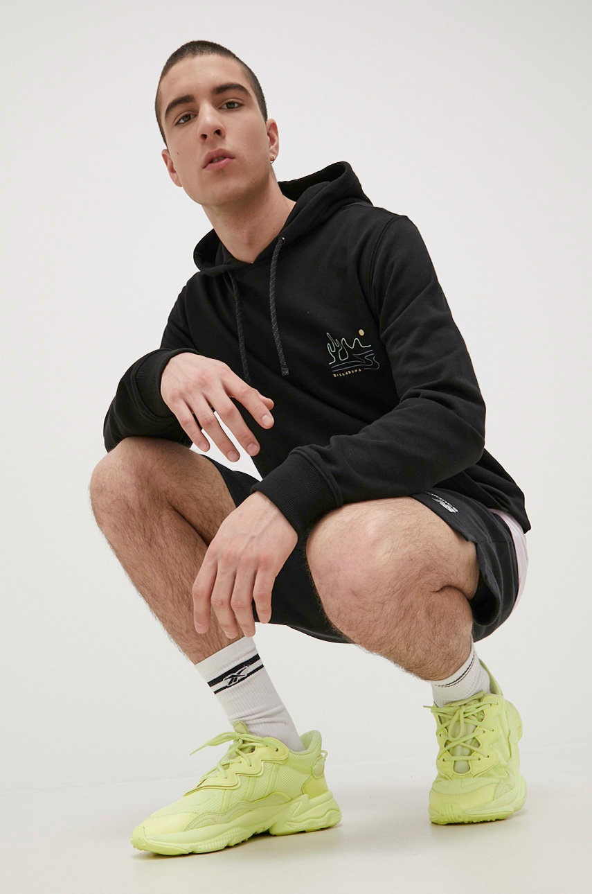 

Кофта Billabong мужская цвет чёрный с принтом