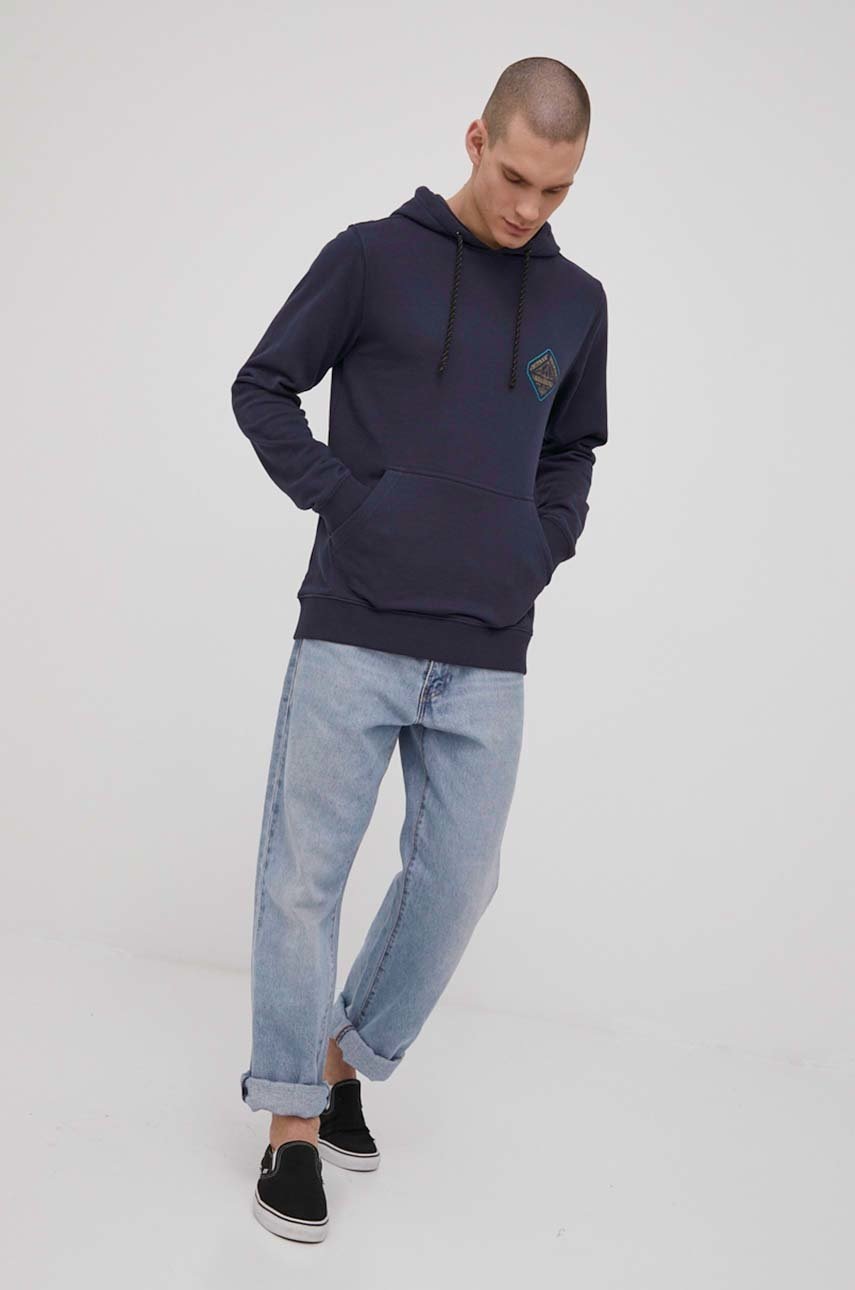 

Кофта Billabong мужская цвет синий с принтом