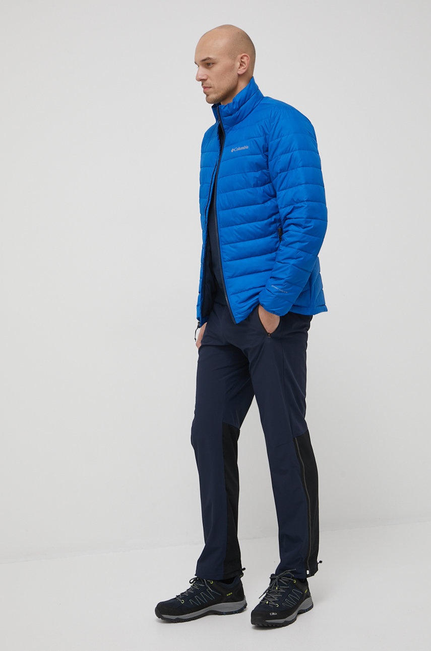 

Хлопковая кофта Helly Hansen мужская цвет синий однотонная