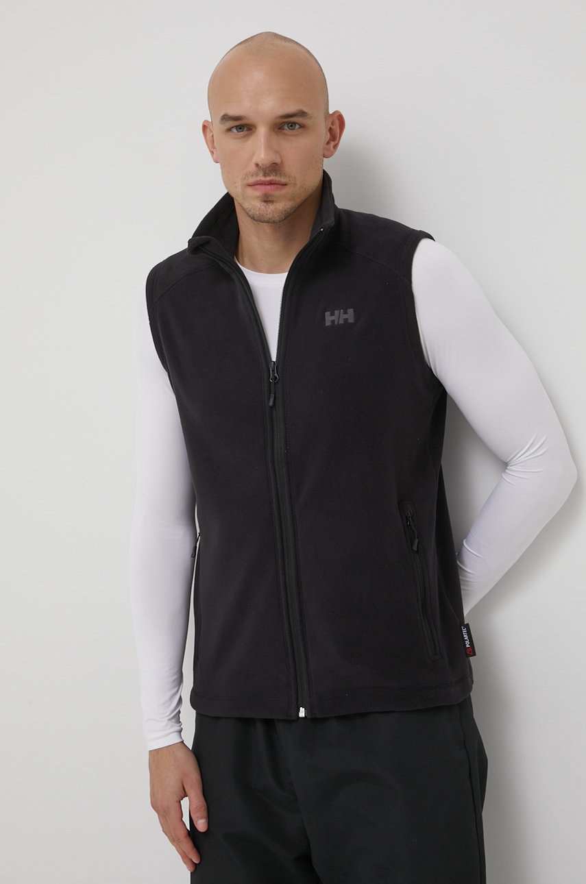 Helly hansen vesta sport daybreaker barbati, culoarea negru, neted