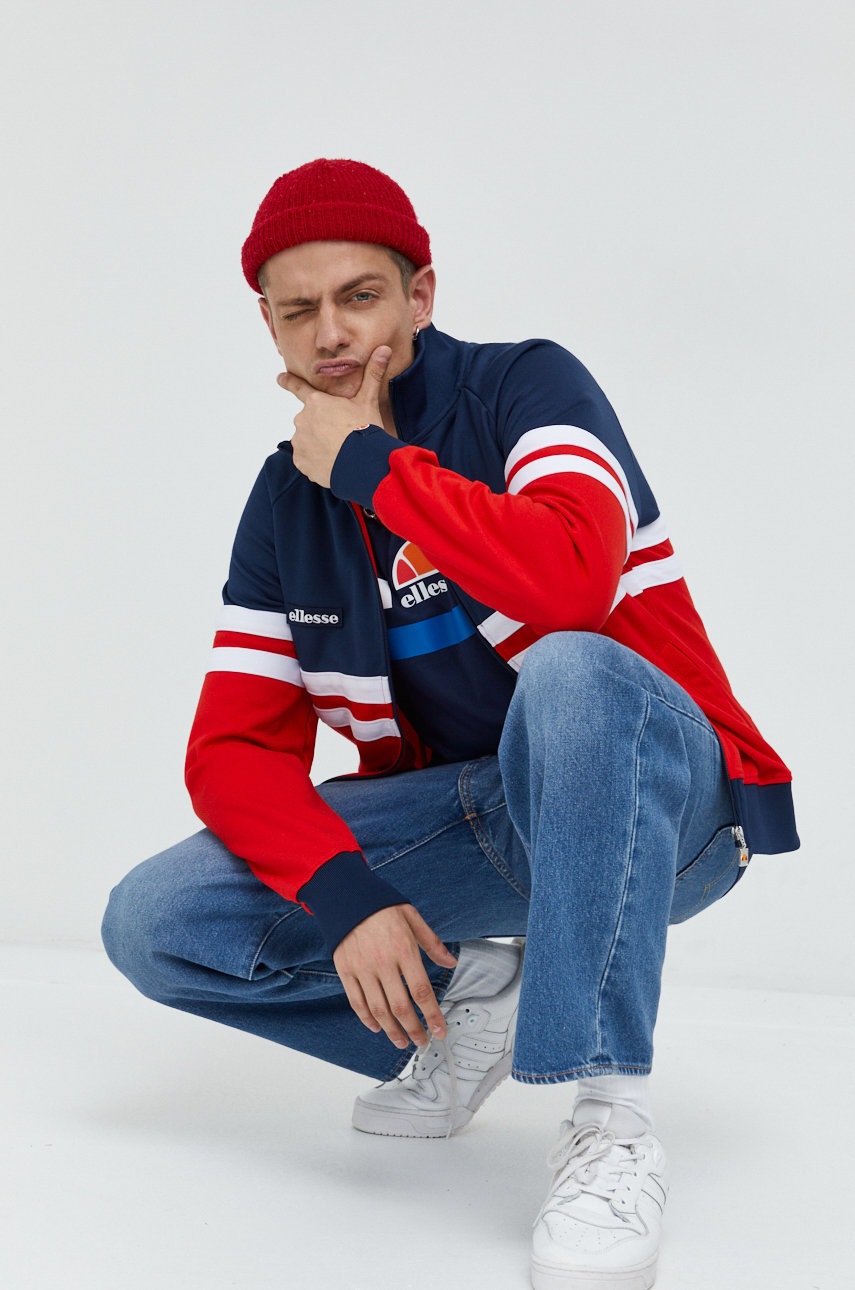 

Суичър Ellesse в тъмносиньо с апликация, Тъмносин
