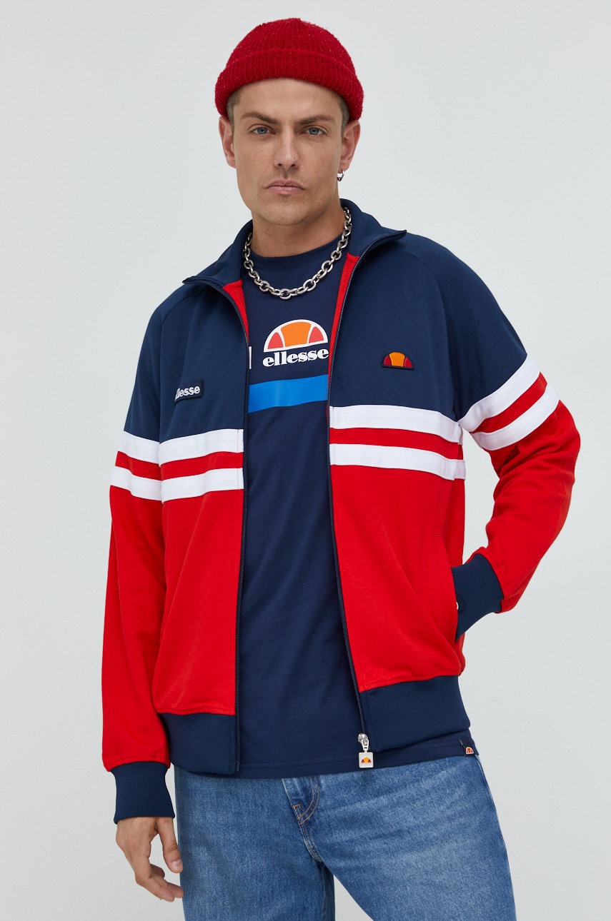 

Кофта Ellesse мужская цвет синий с аппликацией
