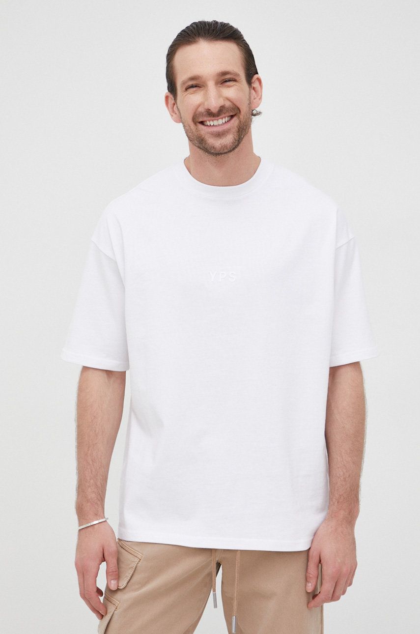 Young Poets Society t-shirt bawełniany kolor biały gładki
