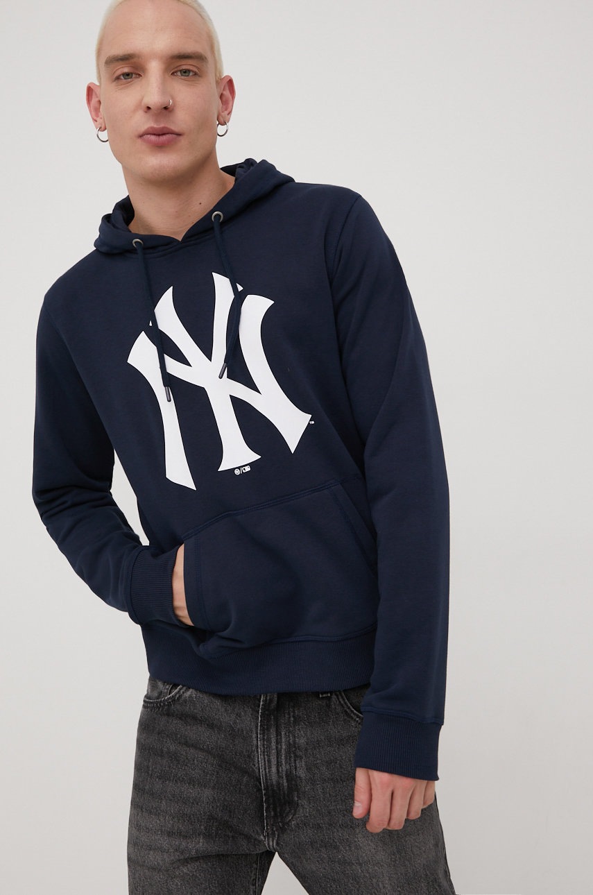 

Кофта 47brand Mlb New York Yankees колір синій з принтом