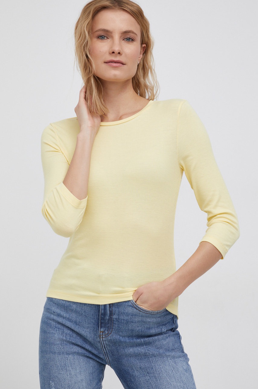 

Блуза с дълги ръкави Vero Moda в жълто, Жълт