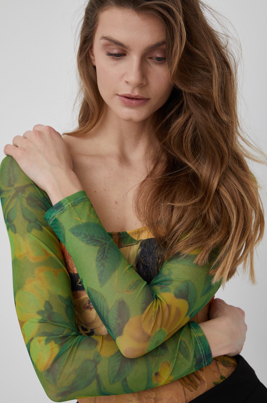 

Блуза с дълги ръкави Desigual дамски, Многоцветен