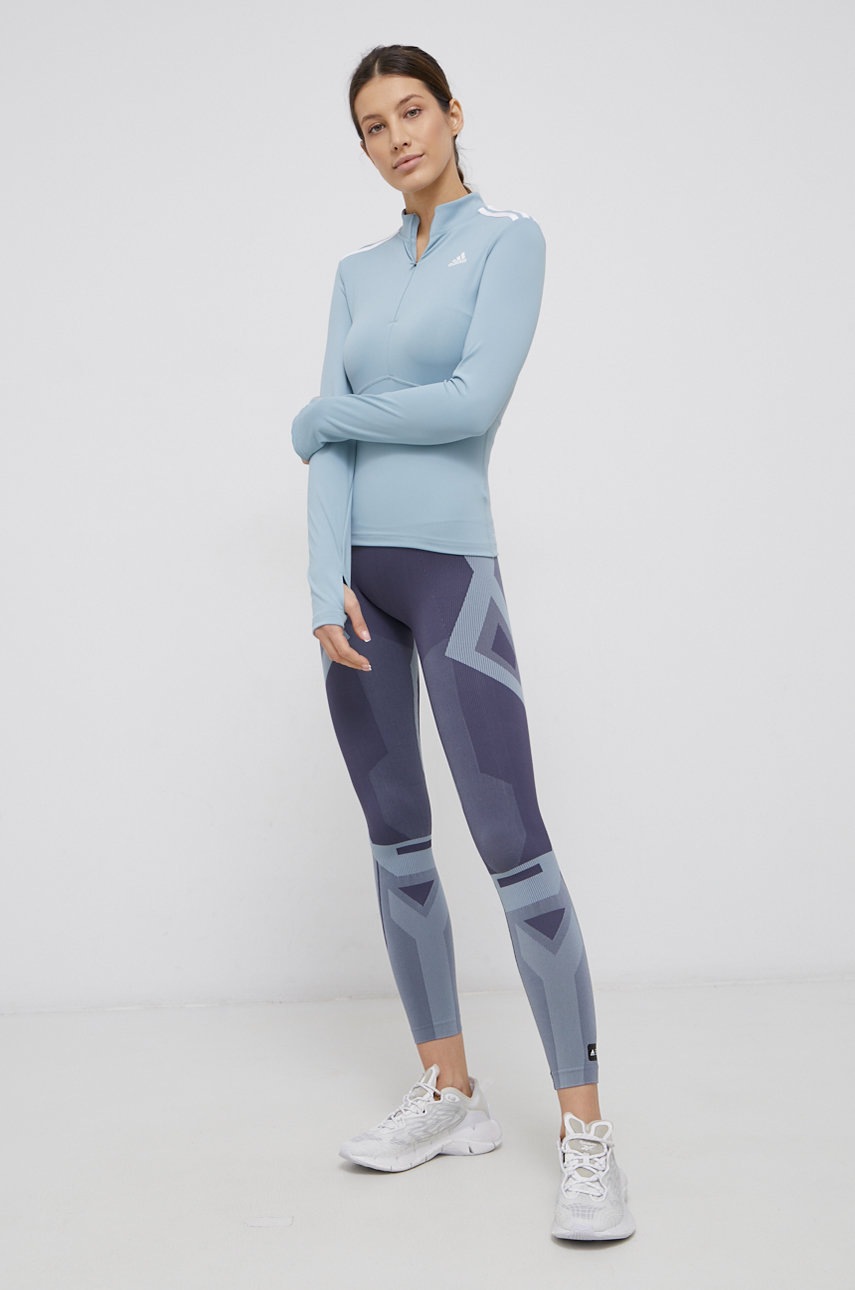 

Спортивный лонгслив adidas Performance HG8505 с полугольфом