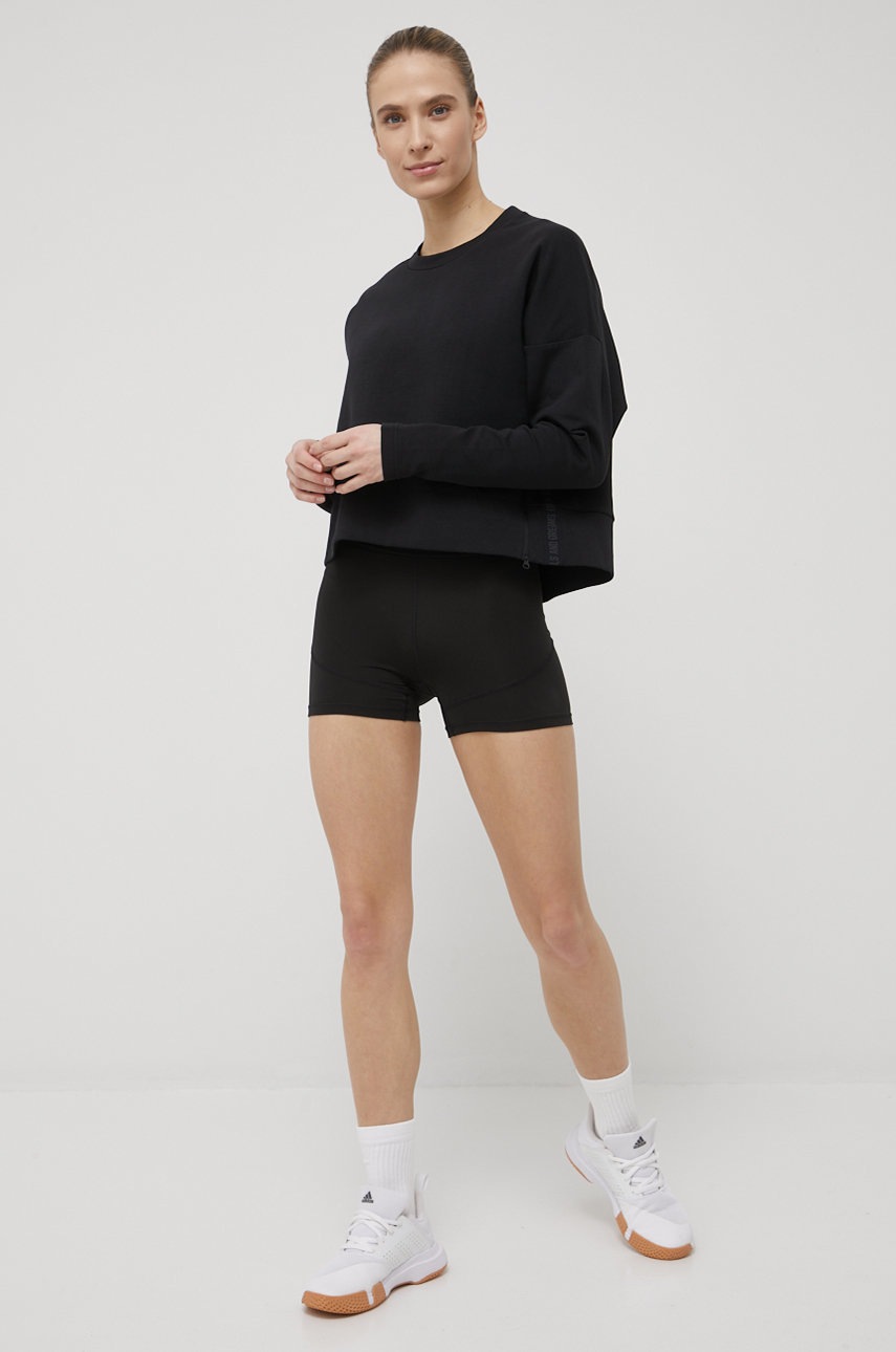

Кофта adidas Performance HE3075 женская цвет чёрный однотонная