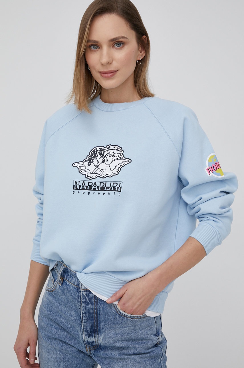 

Кофта Napapijri Napapijri X Fiorucci женская с принтом